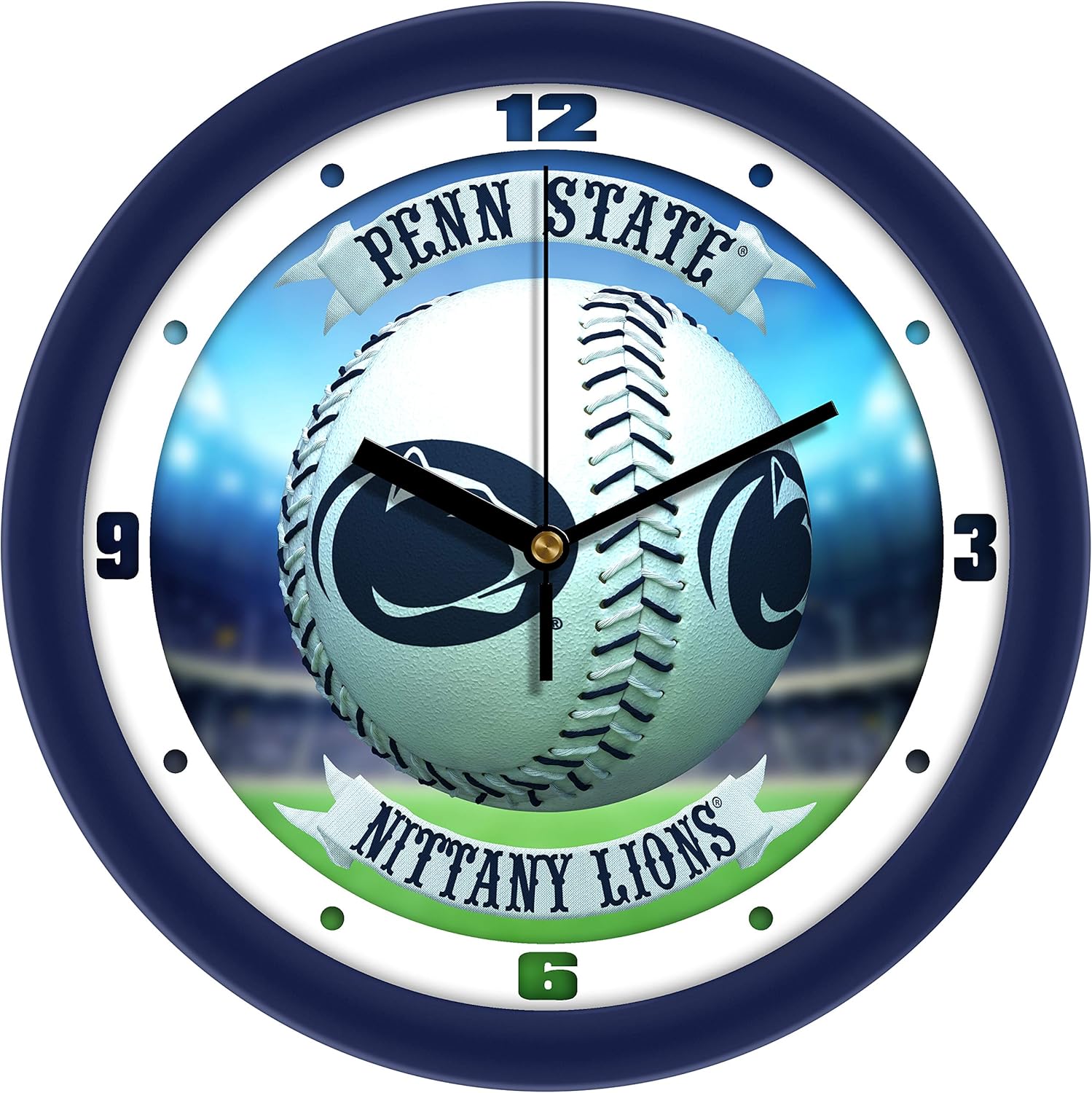 Penn State Nittany Lions - Home Run Wall Clock