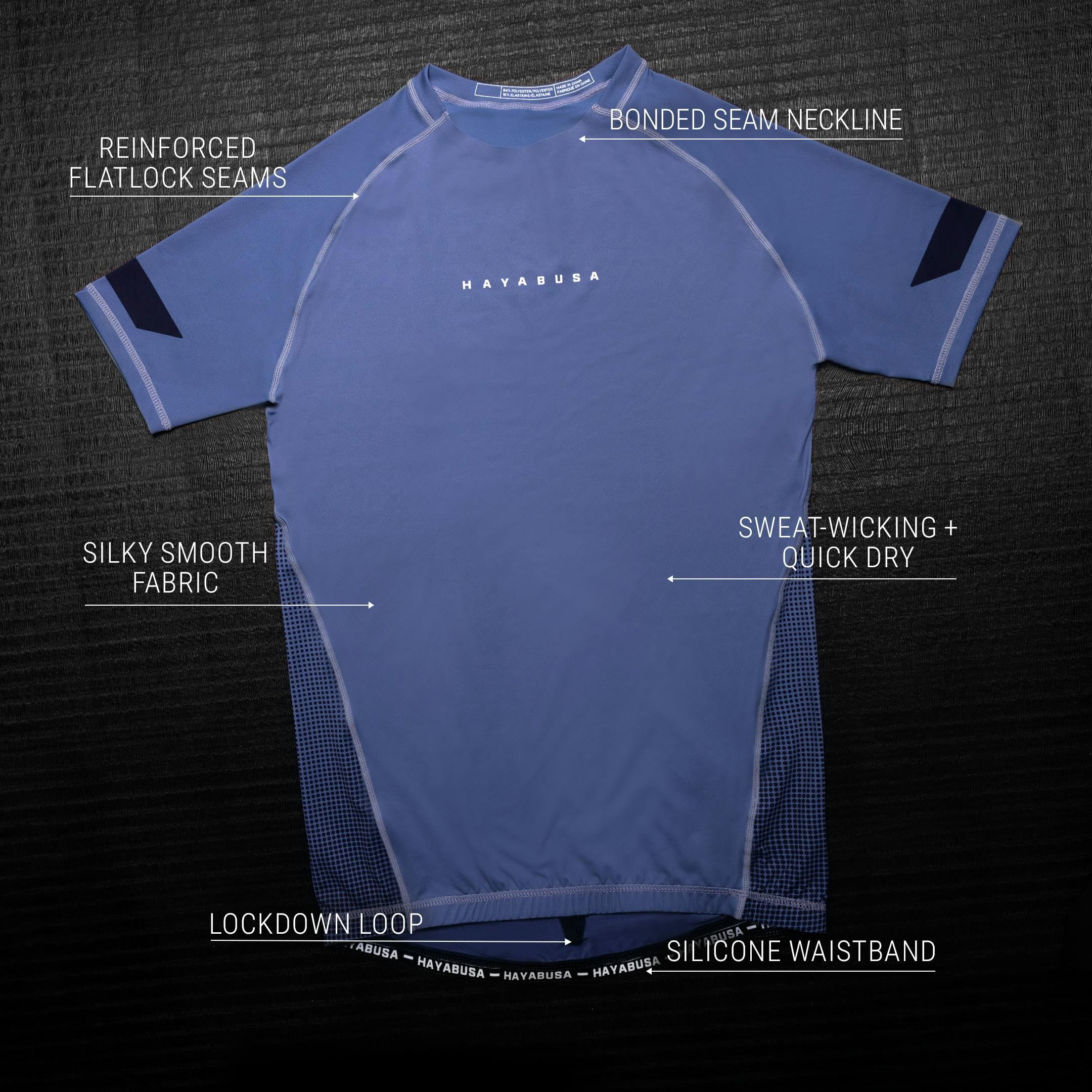 Hayabusa Core Rash Guard a maniche corte uomo