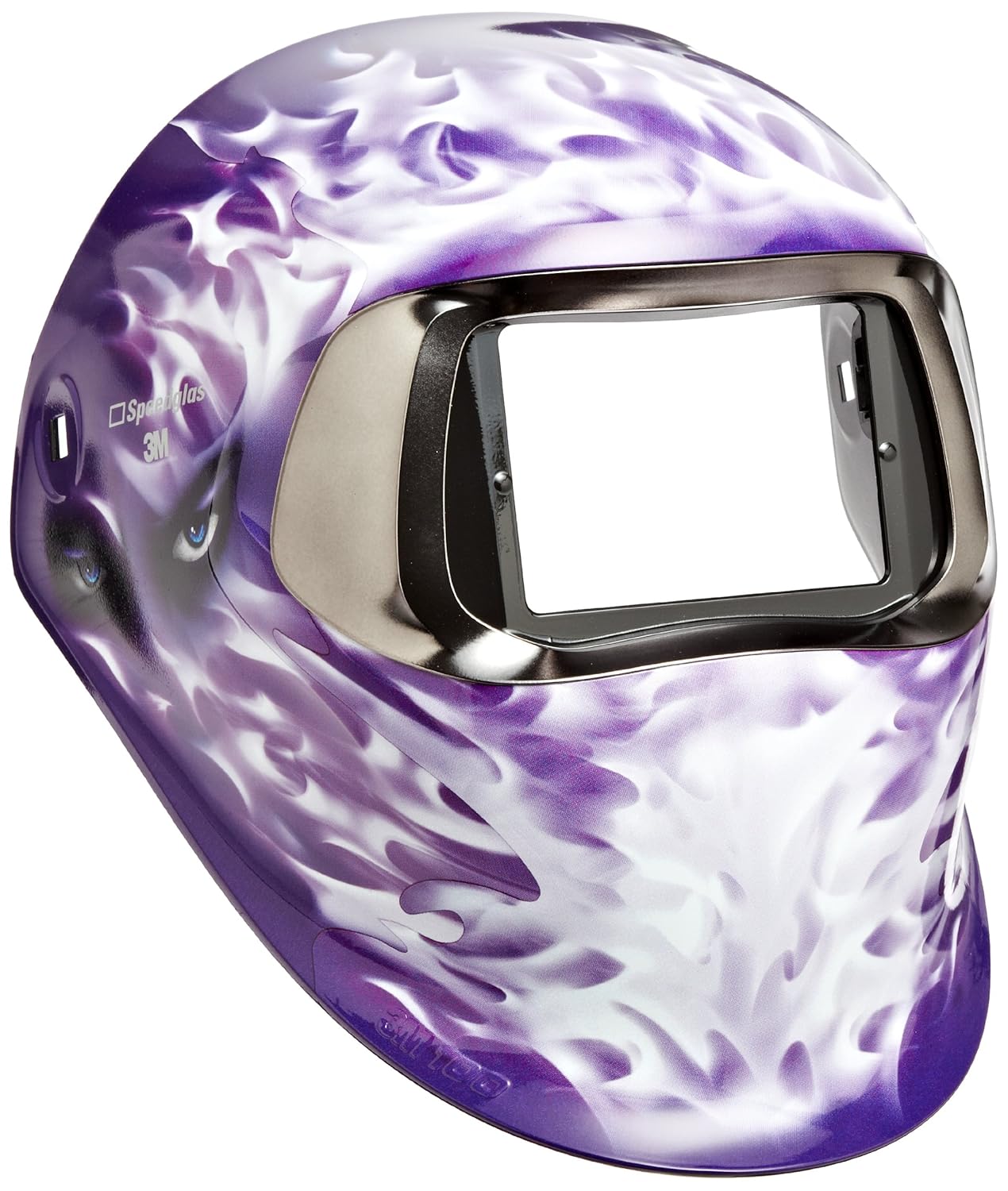 3M Speedglas Steel Eyes Welding Helmet 100, Welding Safety 07-0012-00SE, without Headband and 3M Speedglas Auto-Darkening Filter