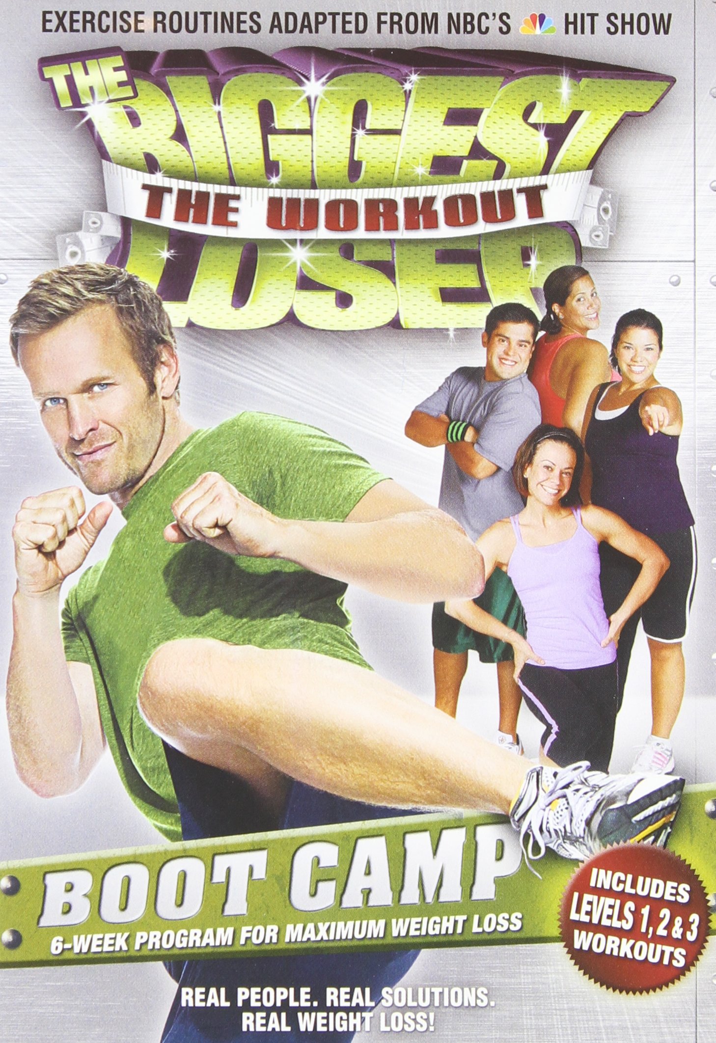 ¿Quieres adelgazar? El DVD Biggest Loser Boot Camp de Maple Pictures es tu solucion para entrenar.
