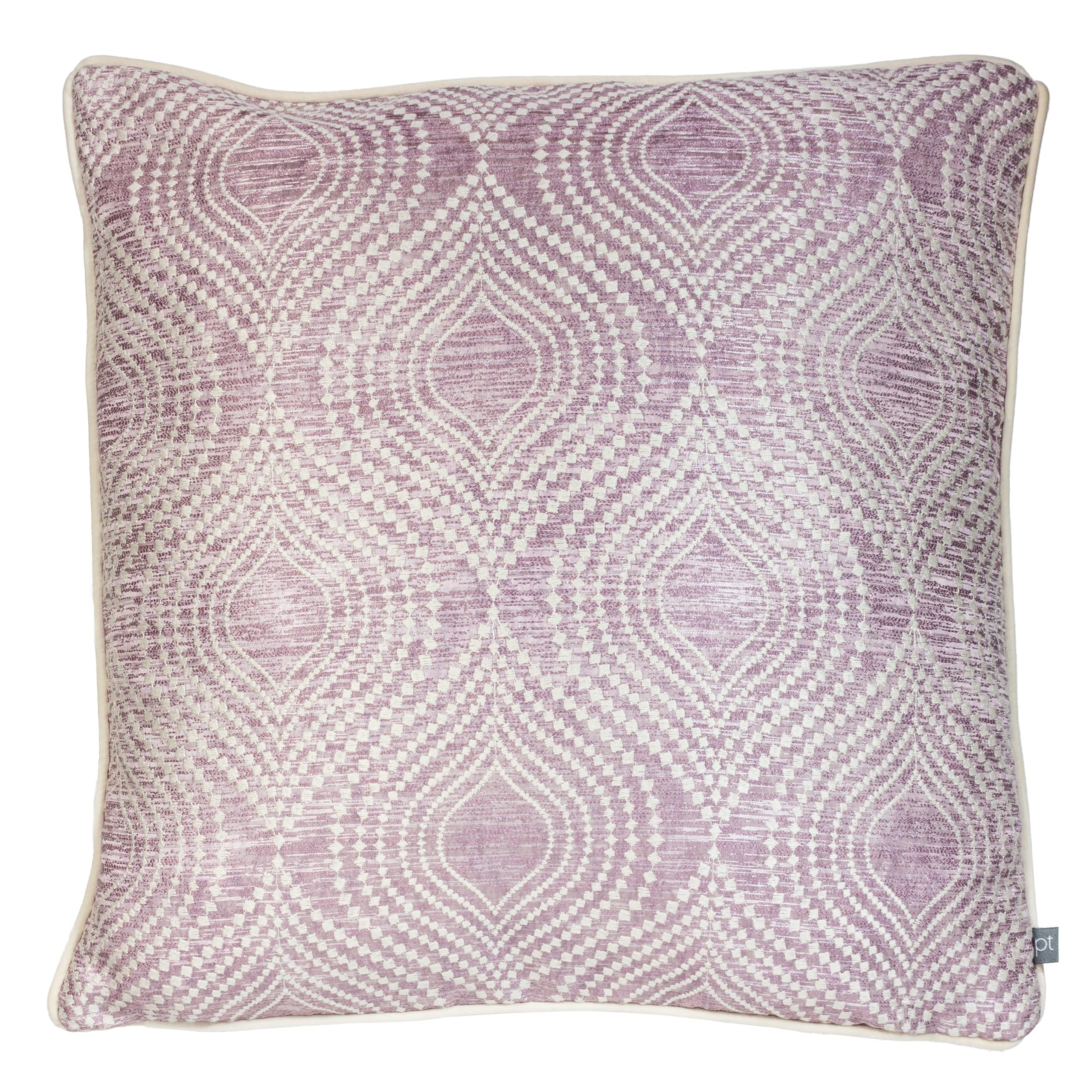 Prestigious Textiles Radiance Geometric Patterned Polyester Filled Cushion from B&Q