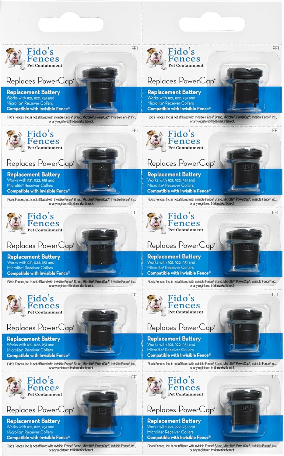 Amazon Com Fido S Invisible Fence Compatible Batteries 10 Pack Fido S Pet Supplies Amazon Com Fido S Invisible Fence Compatible Batteries 10 Pack Fido S Pet Supplies
