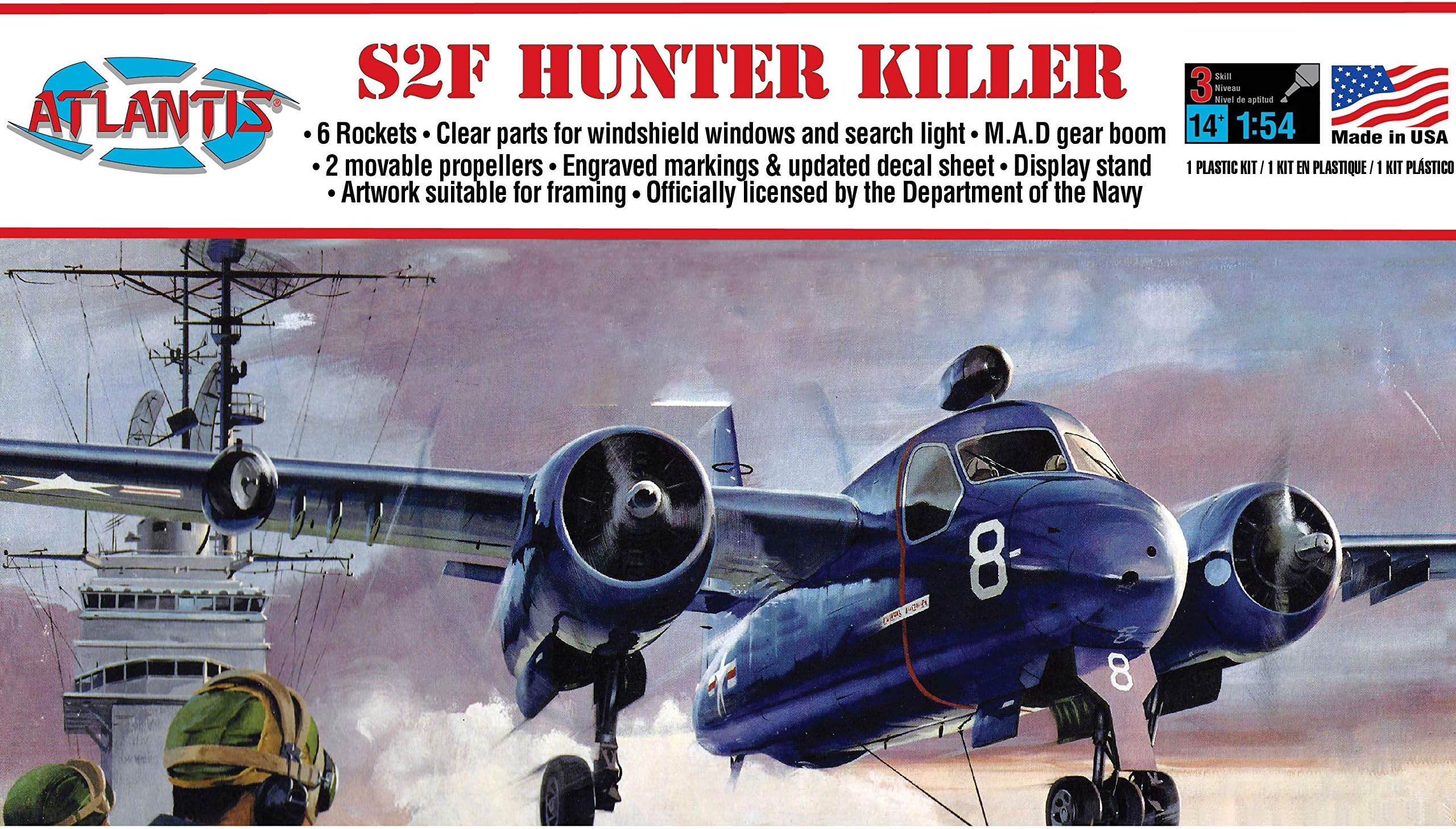 AMCA145 1:54 Grumman S2F Hunter Killer