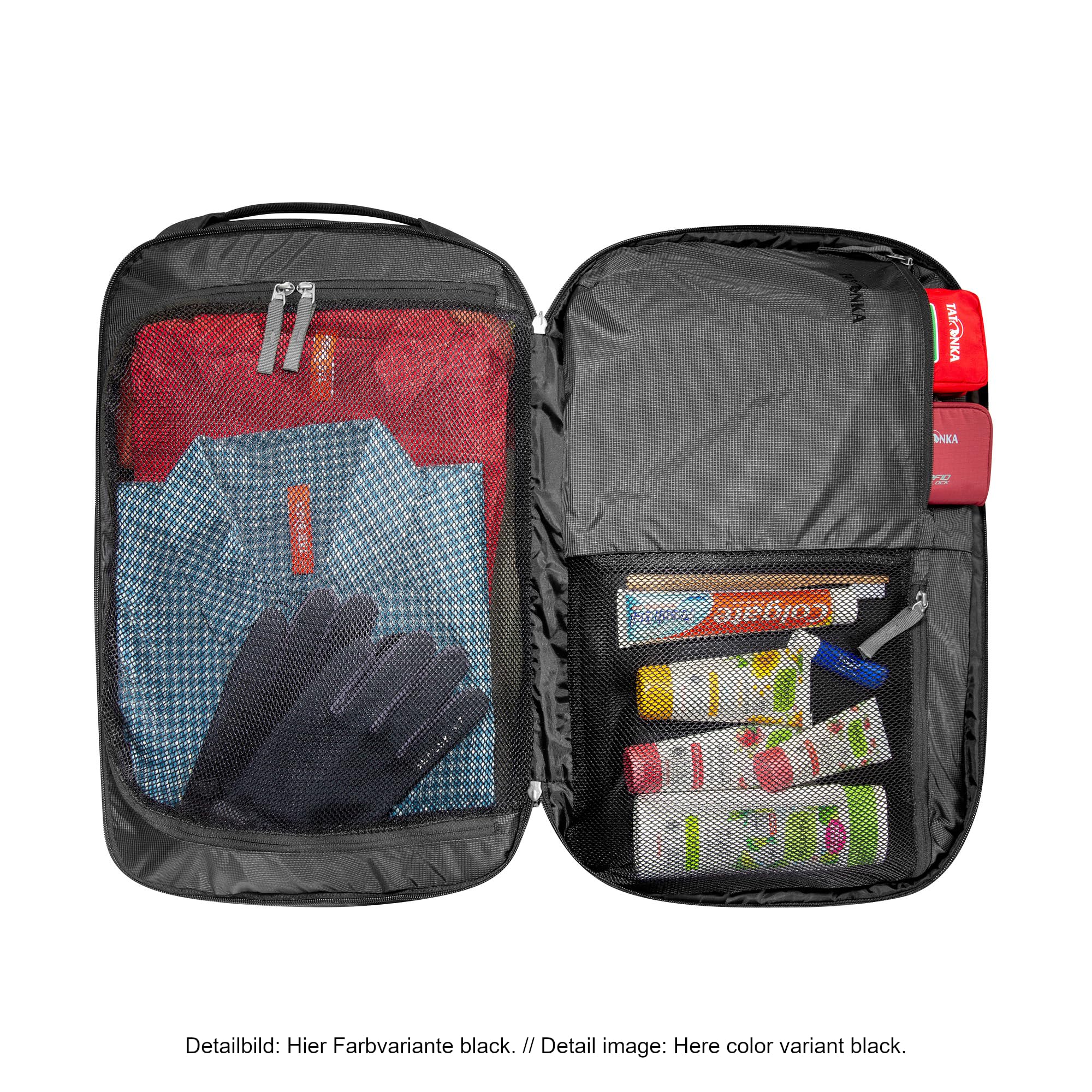 Tatonka Flightcase 40L - Handgepäck-Rucksack - 55x32x18 cm - Kofferrucksack mit abgetrennten Fächern und gepolstertem Laptopfach