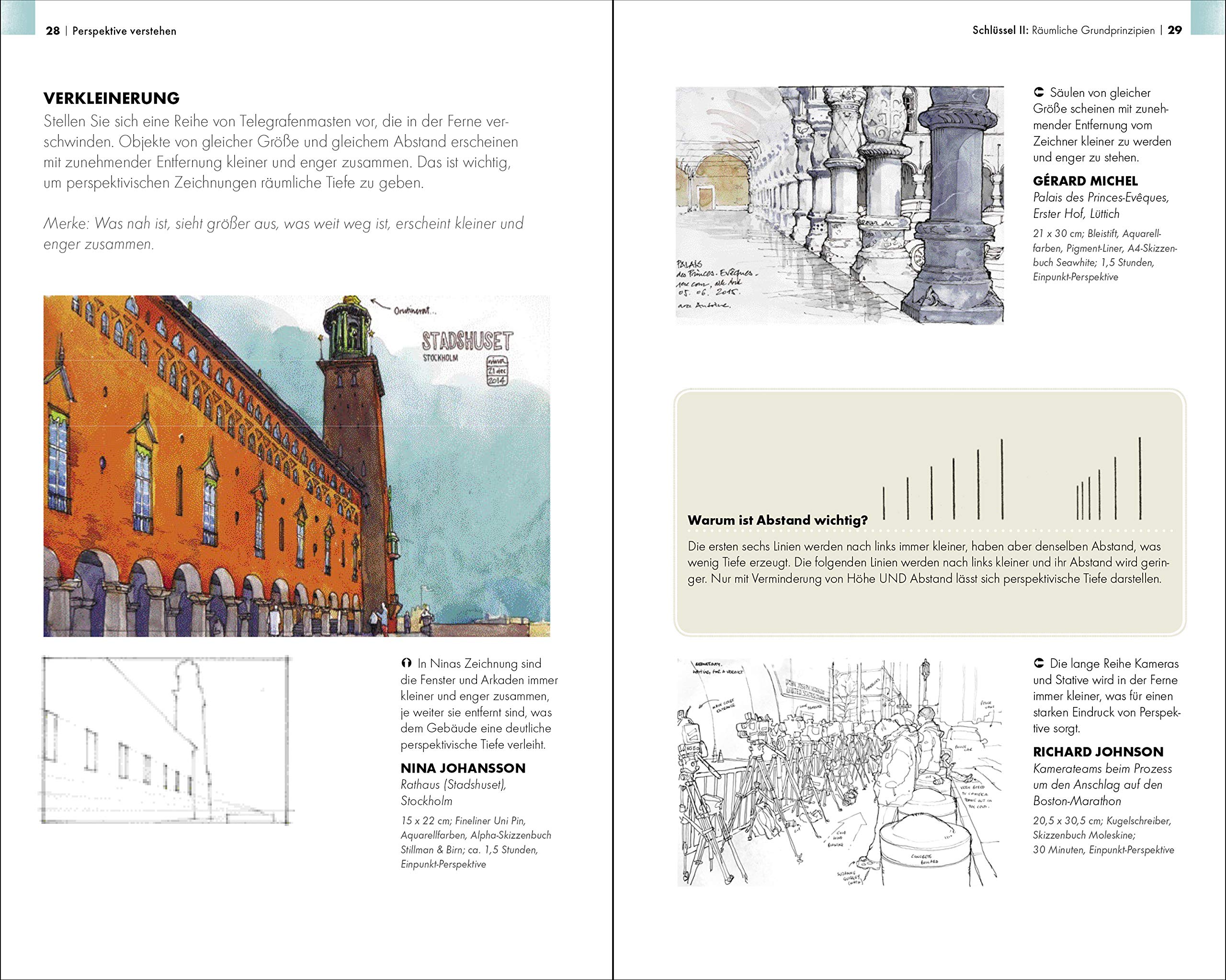 Perspektive verstehen: Einfache Techniken für das Urban Sketching
