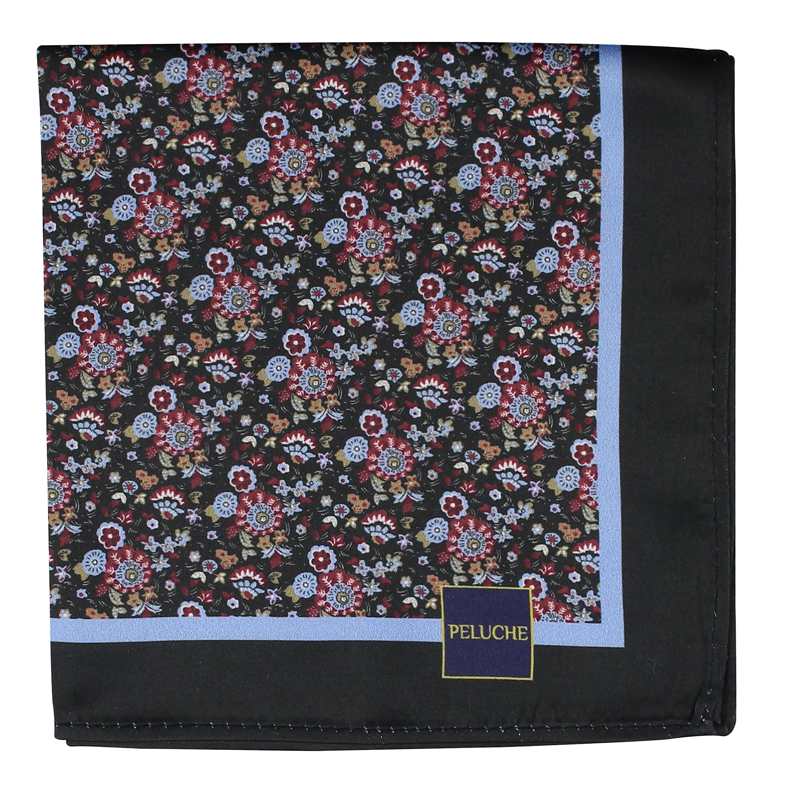 peluche Bunch Of Flowers Pocket Square For Men-picture-15