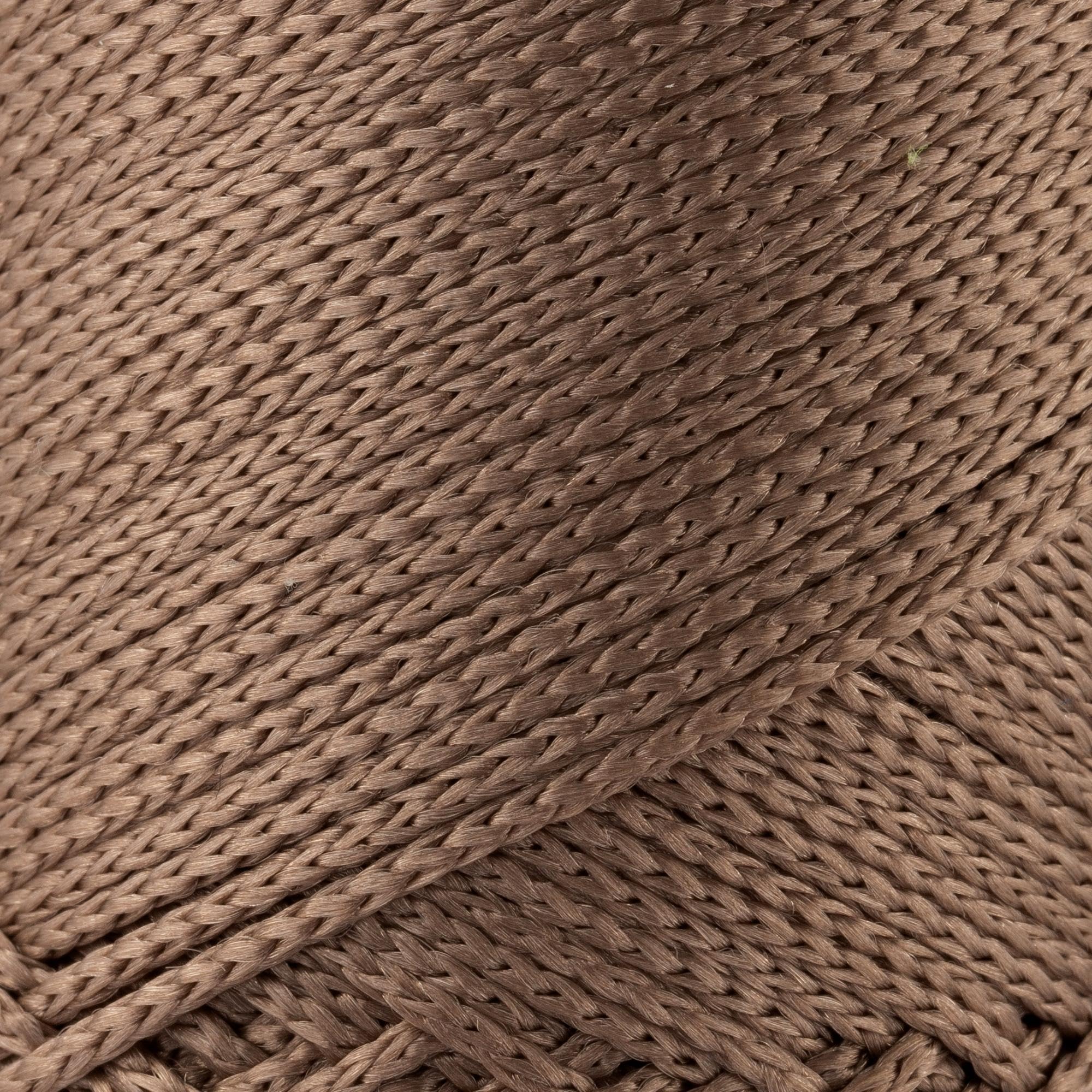 10 Skeins of Sensy Premium 1.5mm 164 Yards Polyester Rope 100% Polypropylene Cord Macrame Cord 1.5mm Crochet Bag Cord Macrame Rope Crochet Thread Gift for Knitter (Mink)