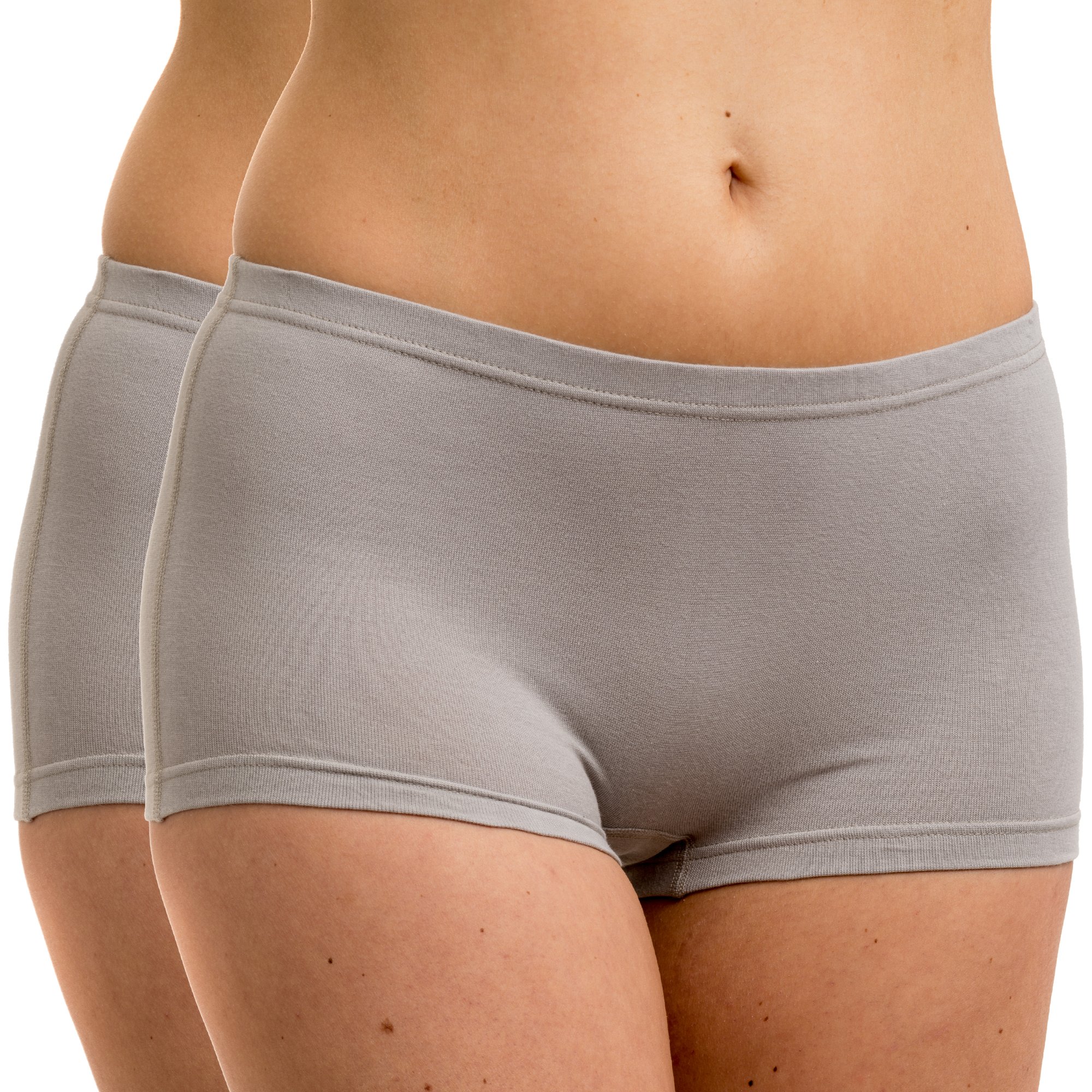 HERMKO 5700 Pack de 2 Pantys en Coton Souple/élasthanne Femme