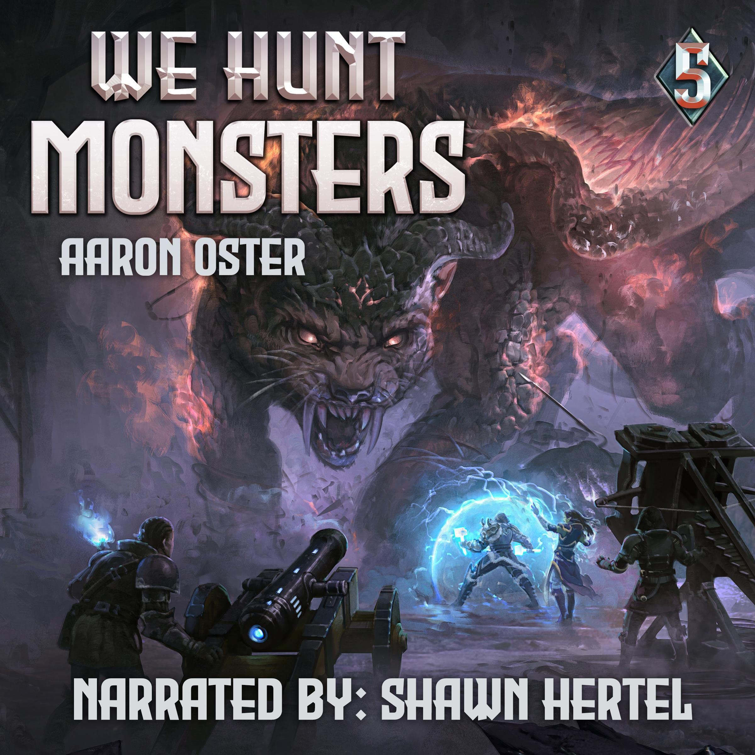 Cover art for We Hunt Monsters 5