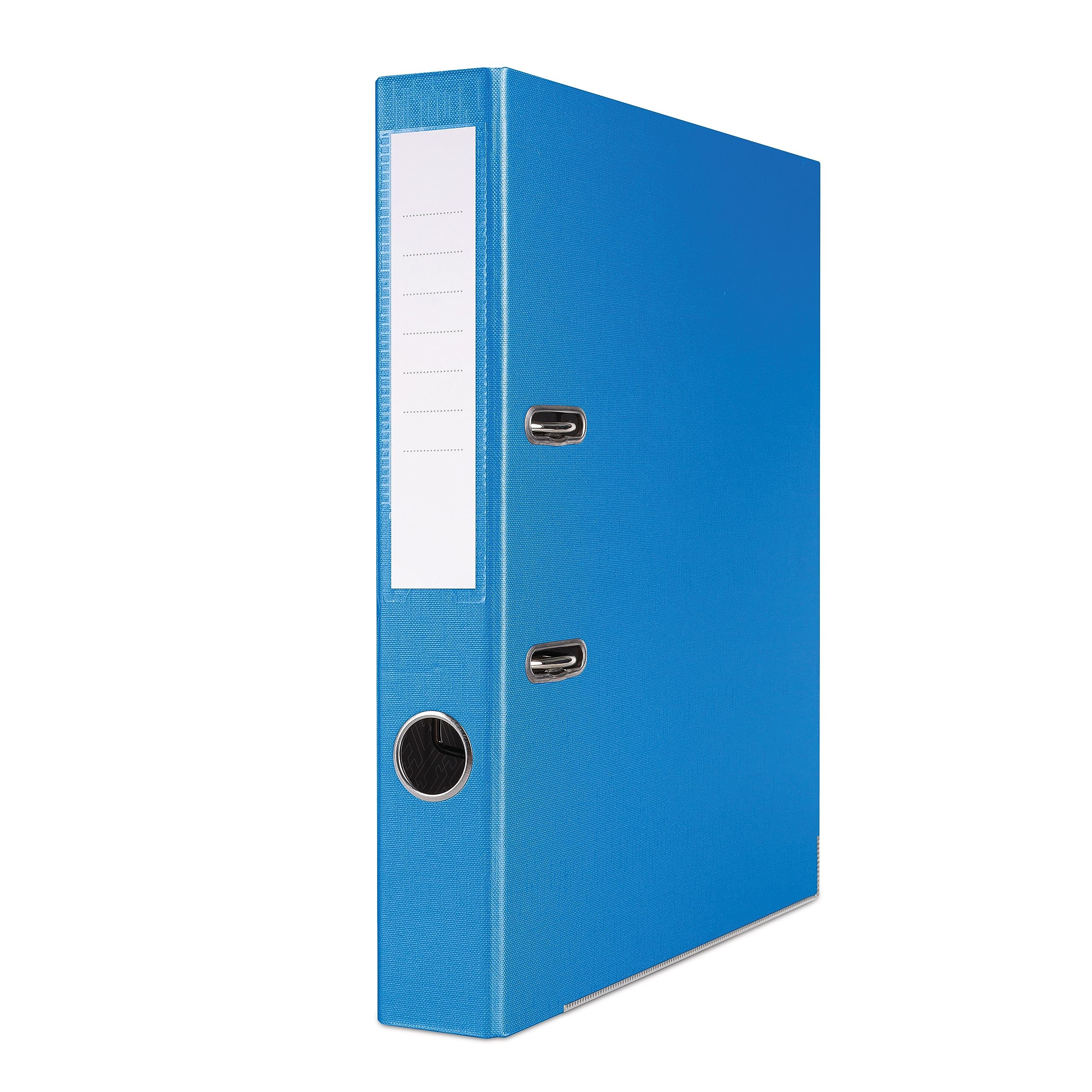 OFFICER PRODUCTS Raccoglitori per documenti A4/Set da 24/50 mm/5 cm/Blu/Raccoglitore ad anelli/Copertina in plastica PP/Meccanismo di chiusura/Organizzazione documenti/Per ufficio domestico