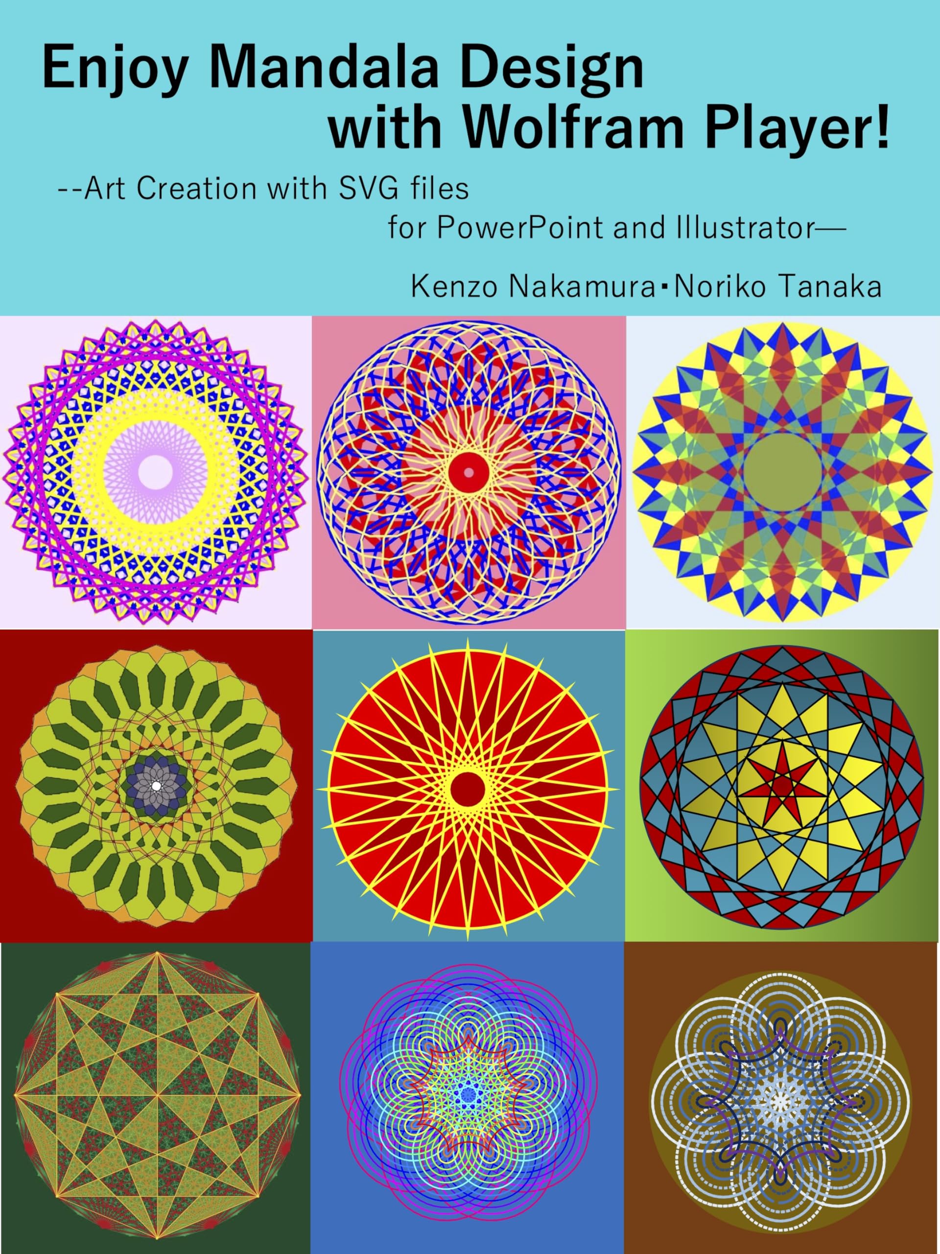Mandala Design Wolfram Player, l'art du graphisme vectoriel SVG pour vos projets créatifs