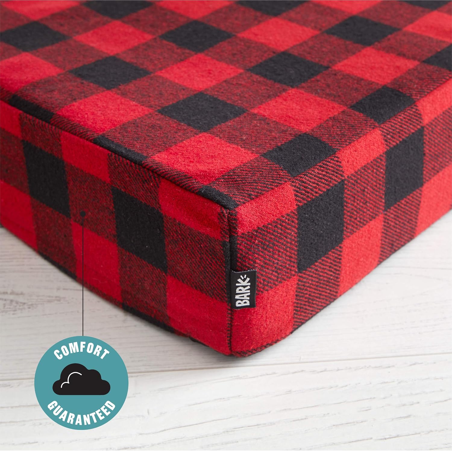 Barkbox Replacement Cover for Memory Foam Dog Bed | Washable and Water-Resistant Duvet Sheet Orthopedic Pet Bed | for Small, Medium, Large, and Extra Large Beds | Cover Only - Bed Separate