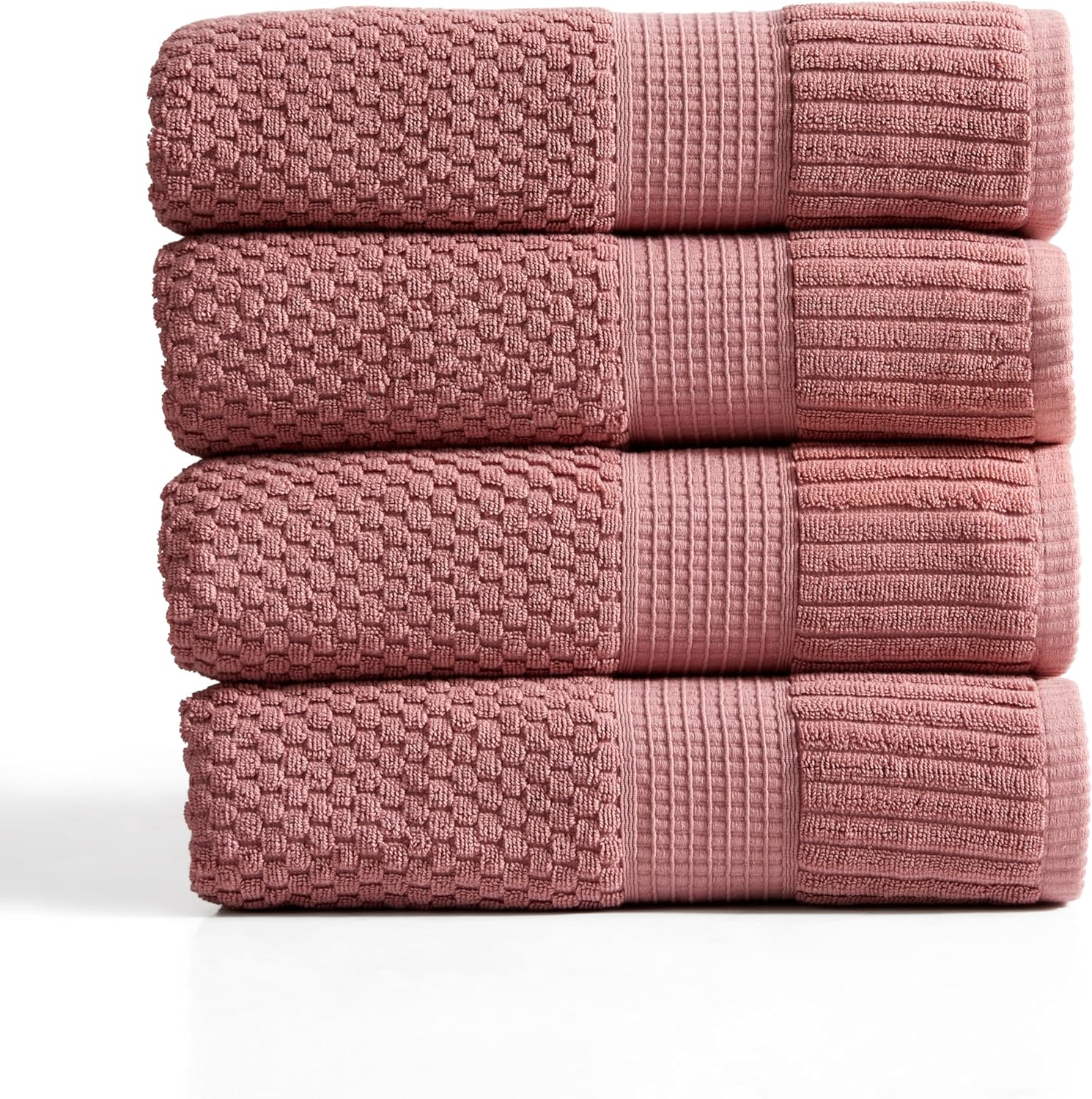 NY Loft 100 Cotton Bath Towel 4 Pack Super Soft