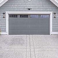 Vista 3 de Satco Luz de seguridad para exteriores 65-714, accesorio de inundación LED de doble cabeza de bala, blanco cálido de 3000 K, carcasa de aluminio