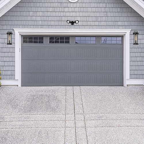 Miniatura 3 de Satco Luz de seguridad para exteriores 65-714, accesorio de inundación LED de doble cabeza de bala, blanco cálido de 3000 K, carcasa de aluminio