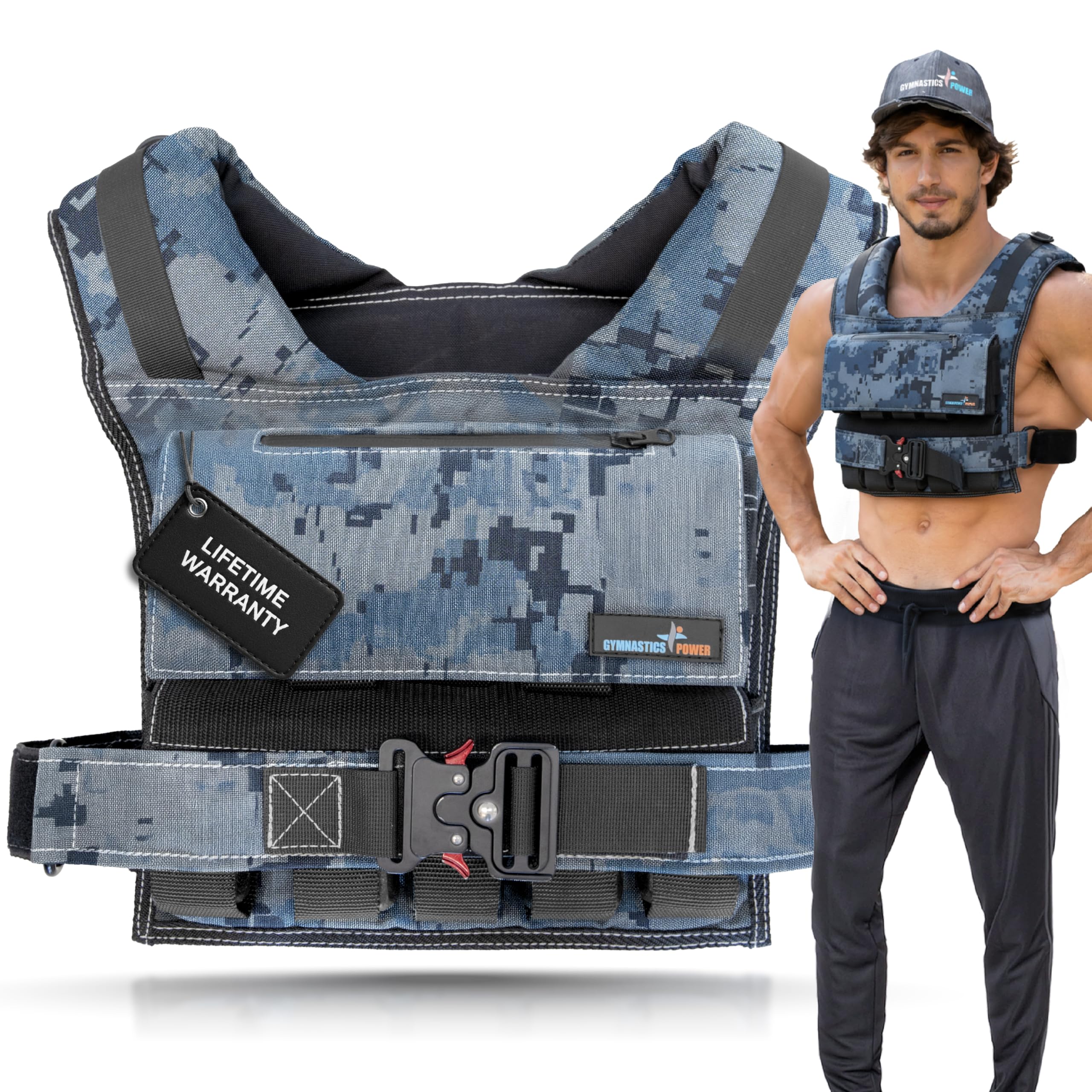 Gymnastics Power Weighted Vest 35lb