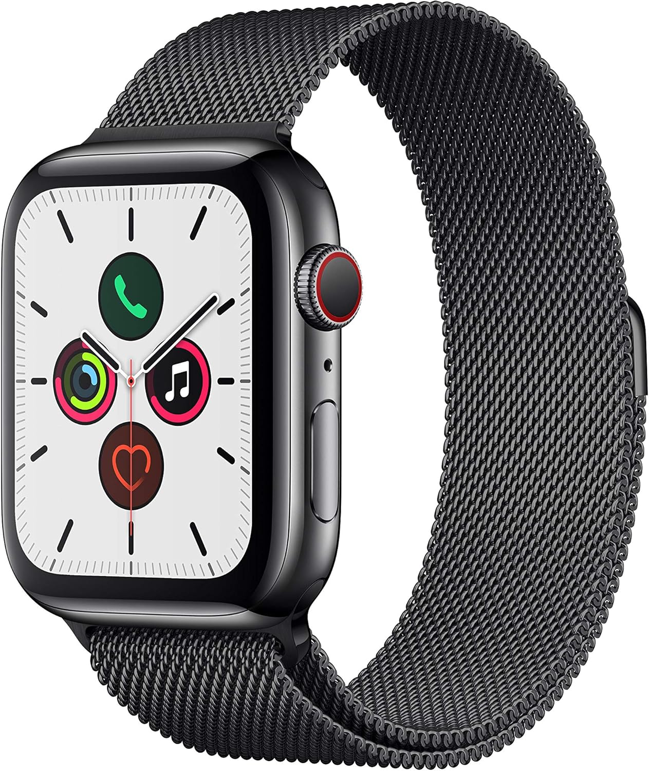 アップルウォッチ Series 5 GPSセルラーモデル 44mm ステンレス
