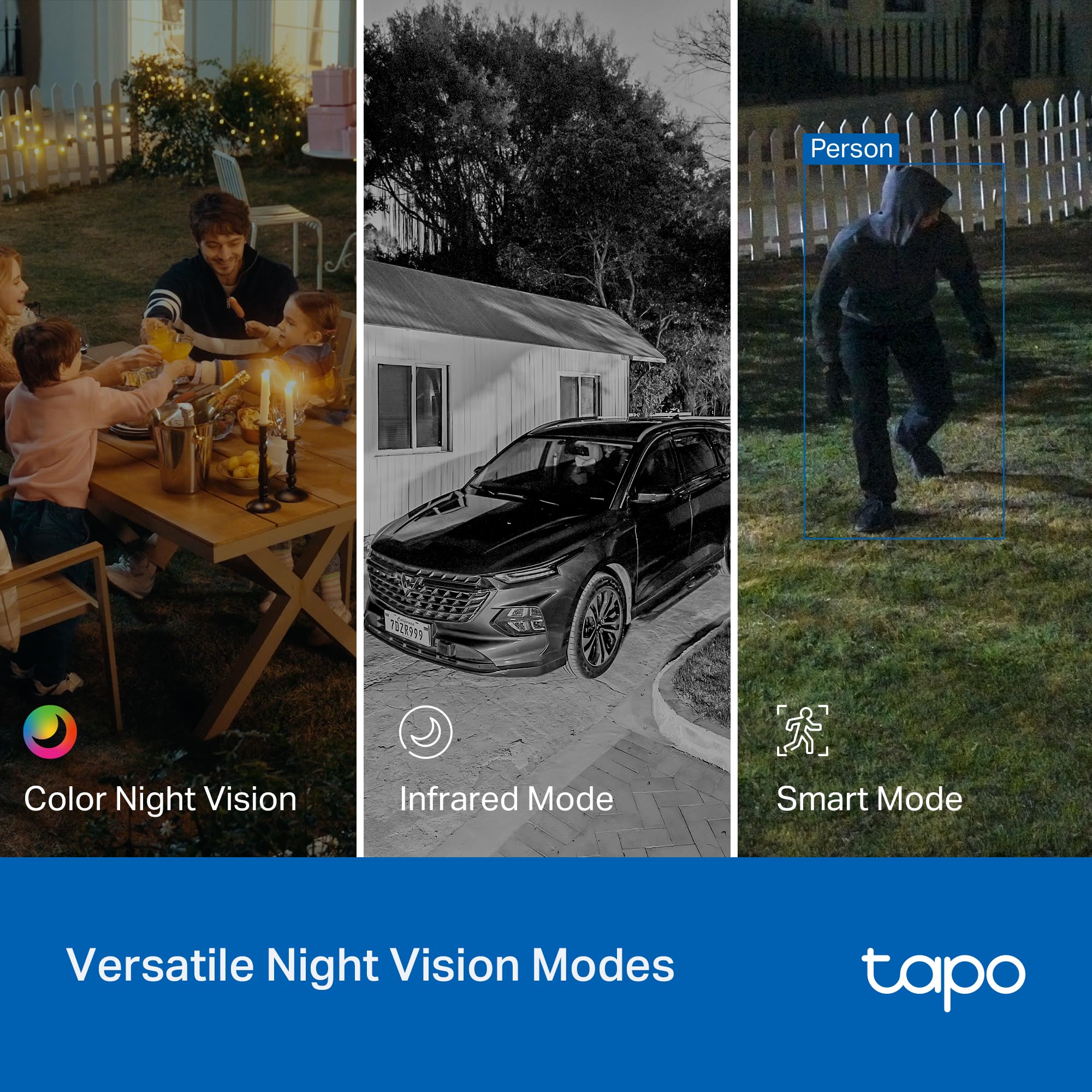 Tapo 2K Pan/Tilt Security Camera for Baby Monitor, Dog Camera w/Motion Detection, 2-Way Audio Siren, Night Vision, Cloud&SD Card Storage, Works w/Alexa & Google Assistant, 2-Pack (Tapo C210P2): Indoor/Outdoor Black 1-Pack