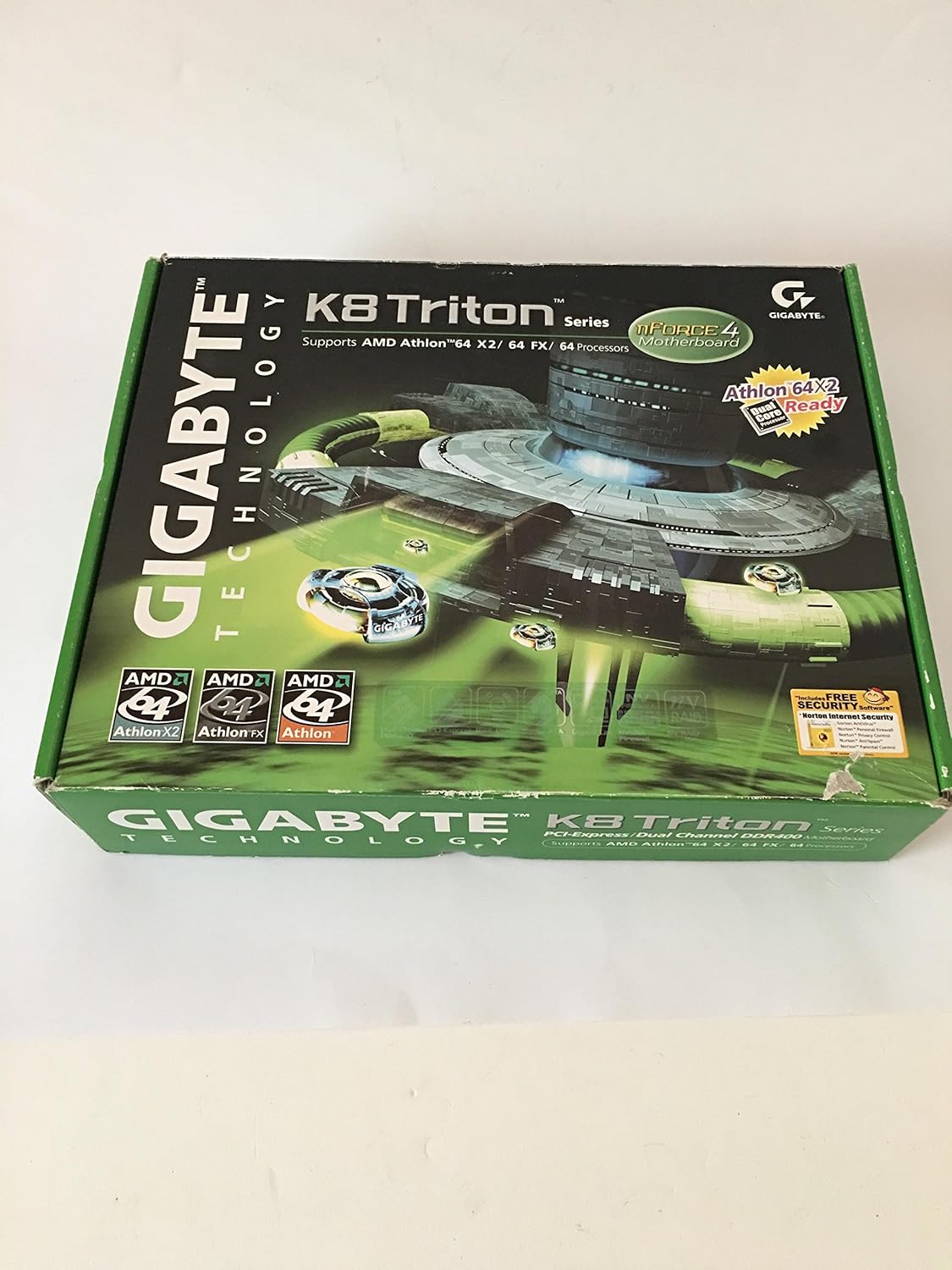 Gigabyte GA-K8NF-9 ATX Motherboard for AMD Athlon64 X2, 64 FX, 64 (Socket 939)