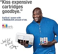 Vista 5 de Epson EcoTank ET-2720 - Impresora multifuncional inalámbrica a color con escáner y copiadora.