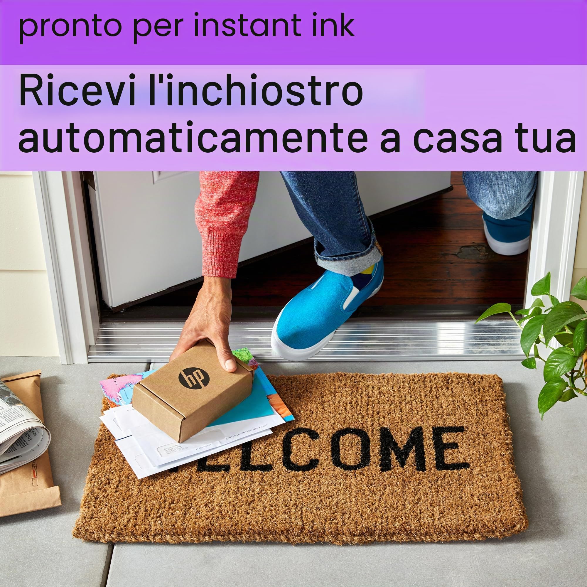 HP Envy 6530e Stampante All in One | Perfetta per la casa | Colore | Wireless | Stampa, scansione e copia | 6 mesi di inchiostro istantaneo gratuito solo a tempo limitato | Alimentatore automatico di