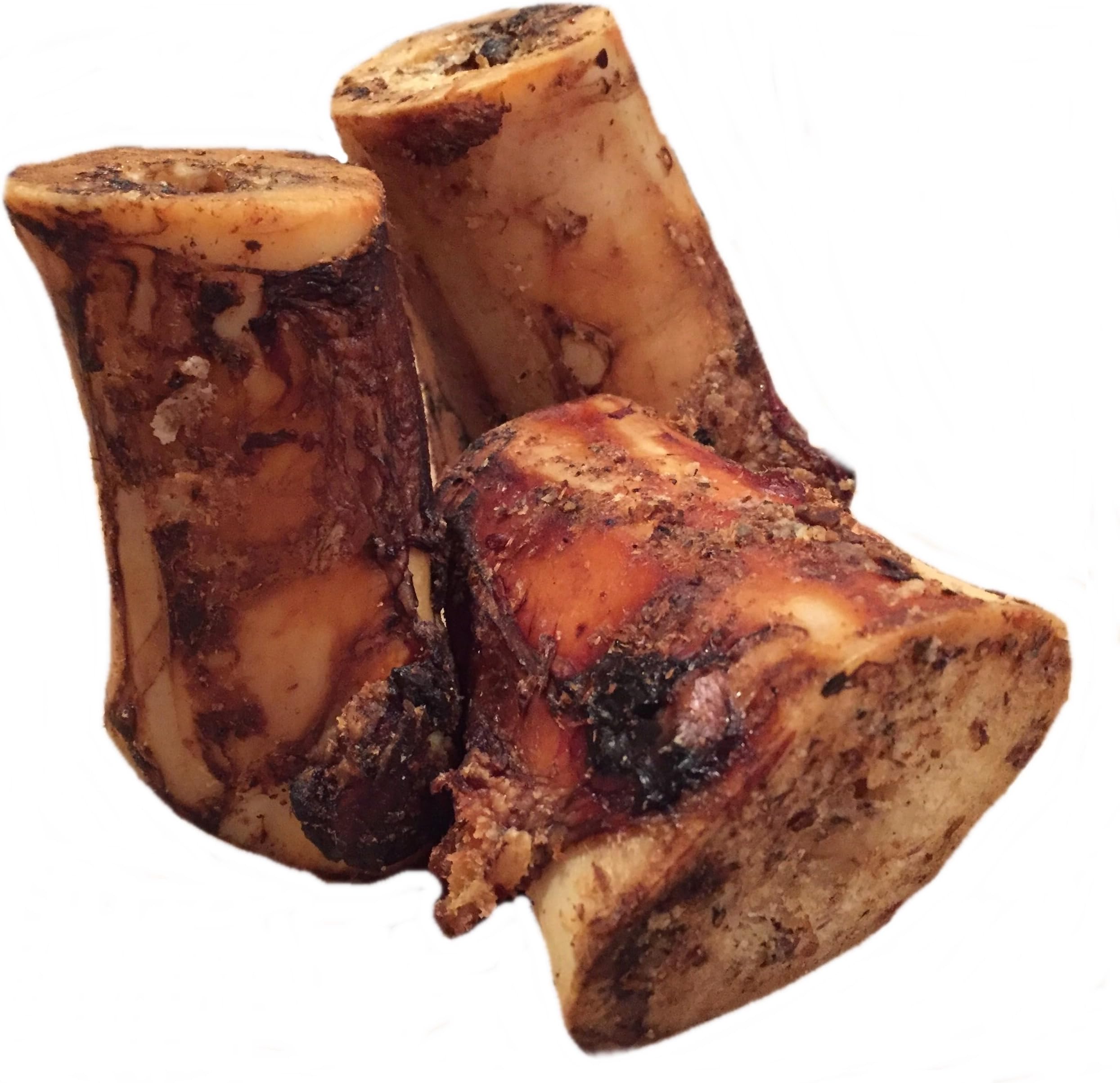 Beef Marrow Dog Bones Long Lasting for Aggressive Chewers - USA Made Single Ingredient Dynamo Bone for Small and Medium Dogs Upto 50 Pounds - 3 Pack