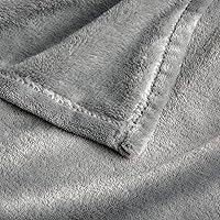 Vista 116 de BEDELITE Fleece Blanket White Throw Blanket for Couch & Bed, Luxury Plush Cozy Fuzzy Blanket 50" x 60", Super Soft Warm Lightweight Throw Blanket