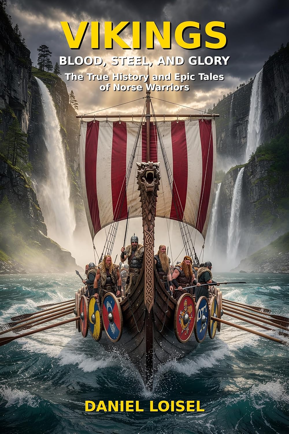 VIKINGS: Blood, Steel, and Glory: The Complete Illustrated History of Norse Warriors, Their Savage Raids, Ancient Runes, Mighty Gods, and the Conquest of Medieval Europe
