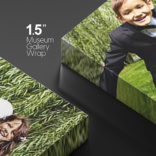 Miniatura 5 de SIGNWIN Lienzo impreso personalizado con tus fotos fotos personalizadas a lienzo enmarcado  11 x 14 pulgadas