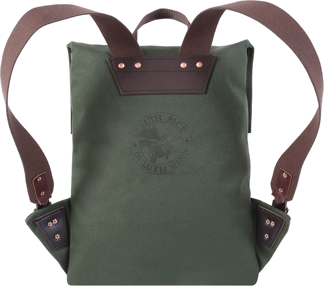 Amazon.com | Duluth Pack Scout Pack – Compact Canvas Backpack for