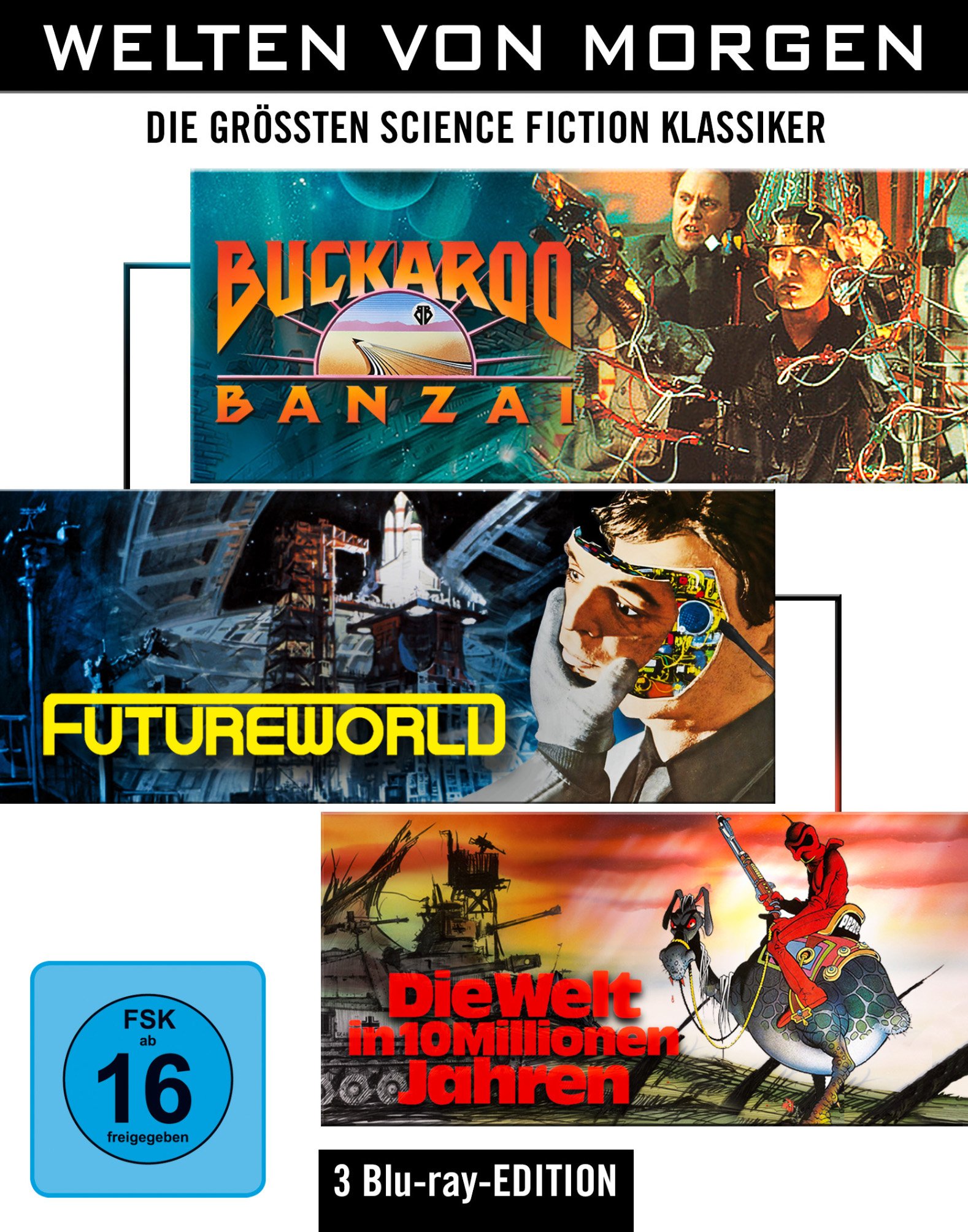 Welten von Morgen: Die größten Science-Fiction-Klassiker [Blu-ray]