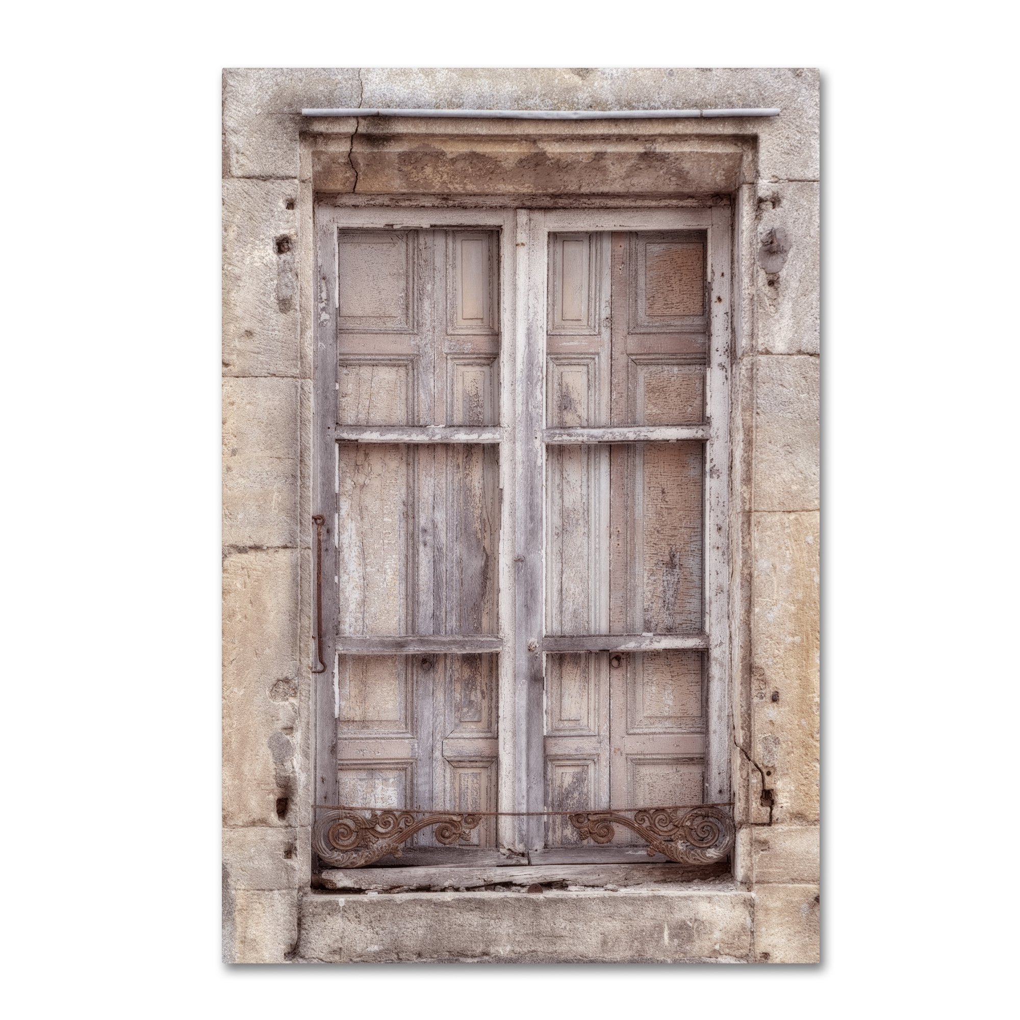 Trademark Fine Art French Window I by Cora Niele, 30x47-Inch