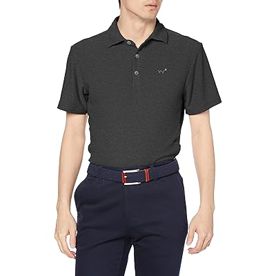 [エドウィン] ゴルフシャツ GOLF ドライミックスパイル ポロシャツ 吸水速乾 半袖 ゴルフウェア EDG521 メンズ Sサイズ