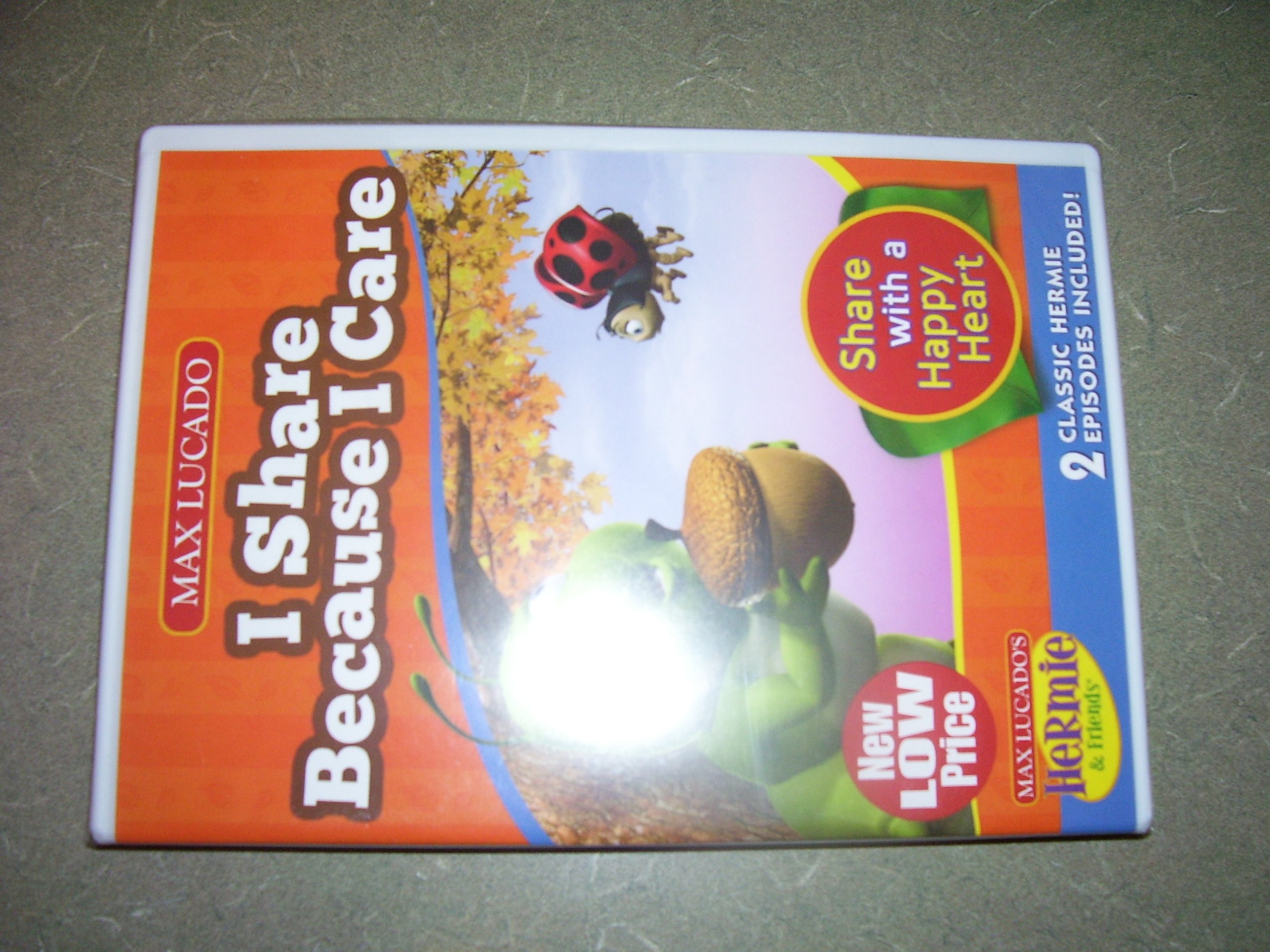 Hermie I Share Because I Care DVD Max Lucado para corregir el egoísmo infantil