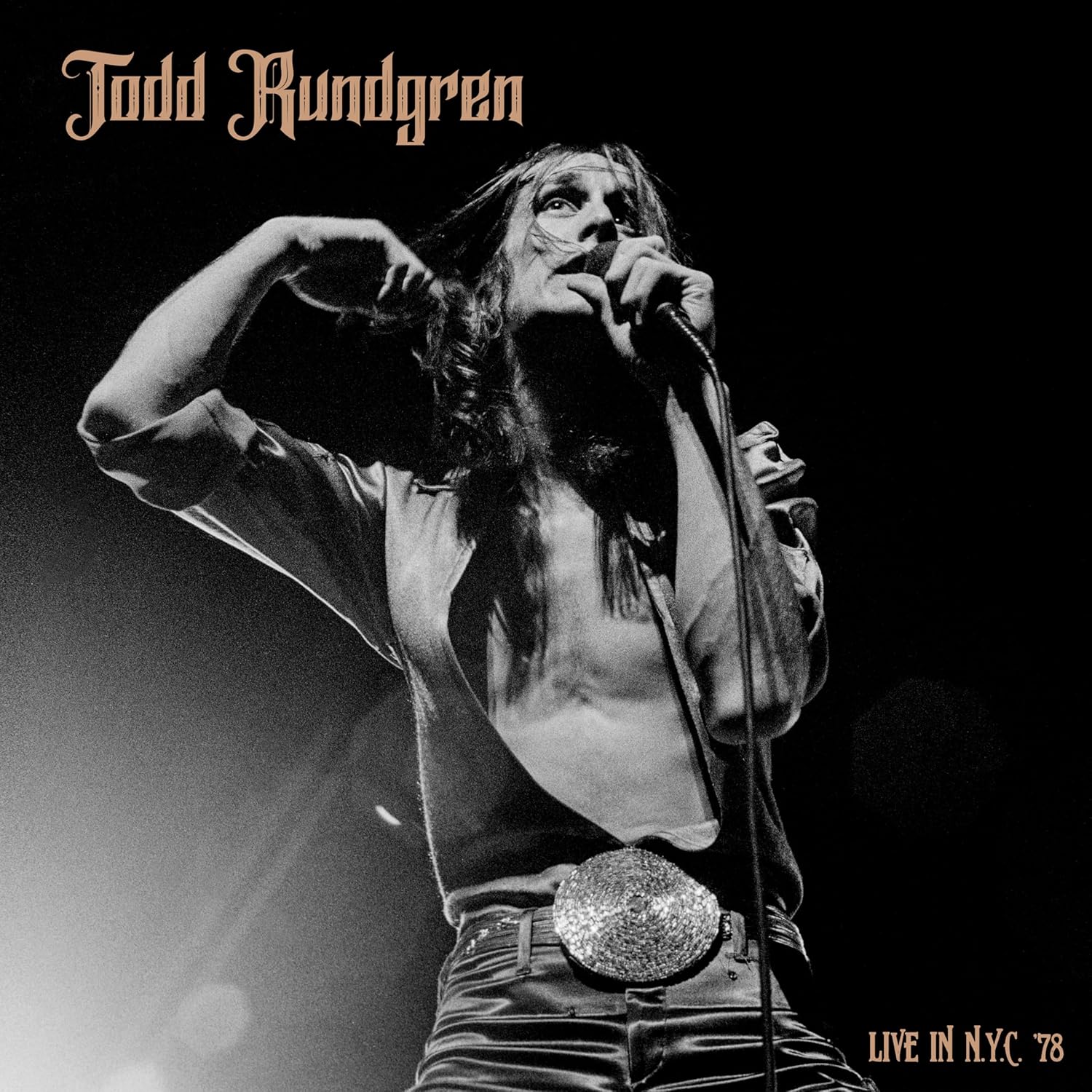 LIVE IN NYC '78 (GOLD VINYL) por Todd Rundgren — capa do álbum