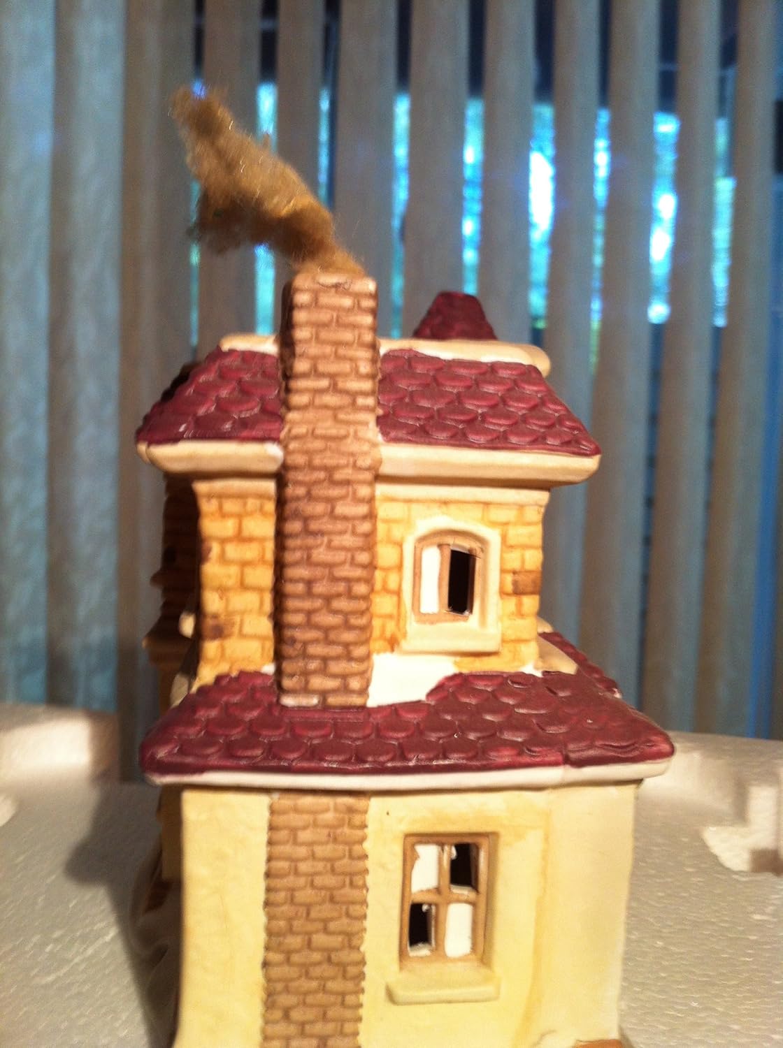 A Wonderful Holiday Christmas Village "It's a Wonderful Life" The Old Granville House of Bedford Falls