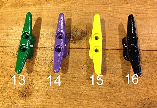 6 Inch Boat Cleat Dock Cleats Beach Seaside Nautical Decor Coat Rack, Towel Holder, Curtain Tie Back, Drawer Pull