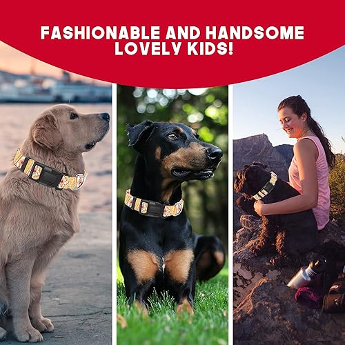 Miniatura 6 de Collar de perro con patrones geométricos tribales florales bohemios, collar de estilo étnico suave para niños y niñas, collar ajustable para