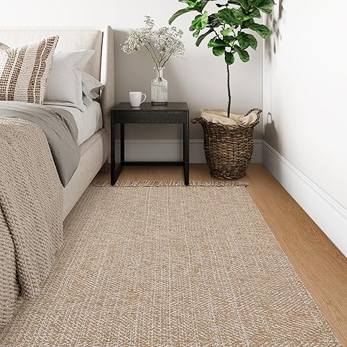 Miniatura 416 de Collive - Tapete de 27 x 43 pulgadas, lavable a máquina, para interiores y exteriores, de bajo perfil, suave algodón tejido a mano, para baño