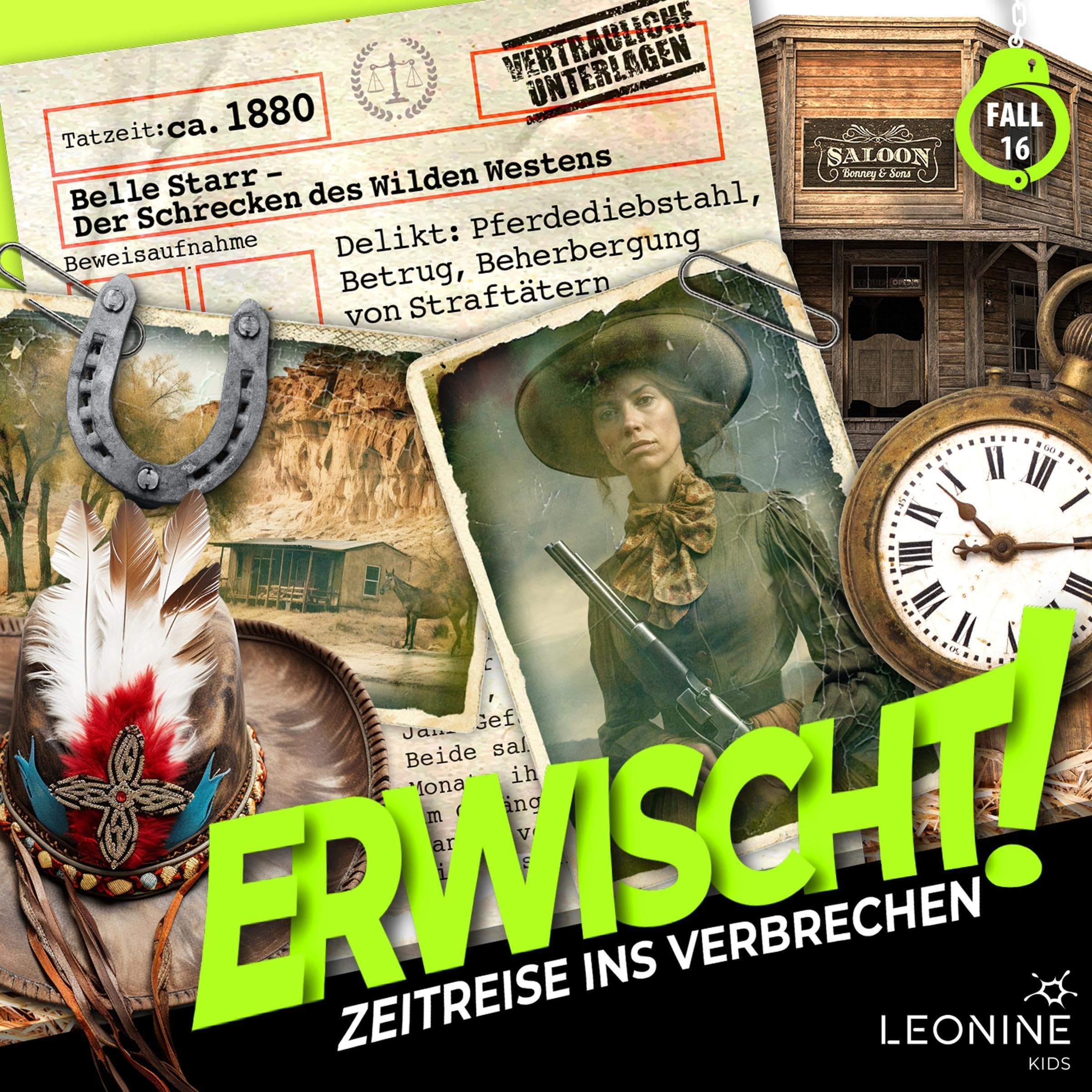 Cover art for Belle Starr - Der Schrecken des Wilden Westens