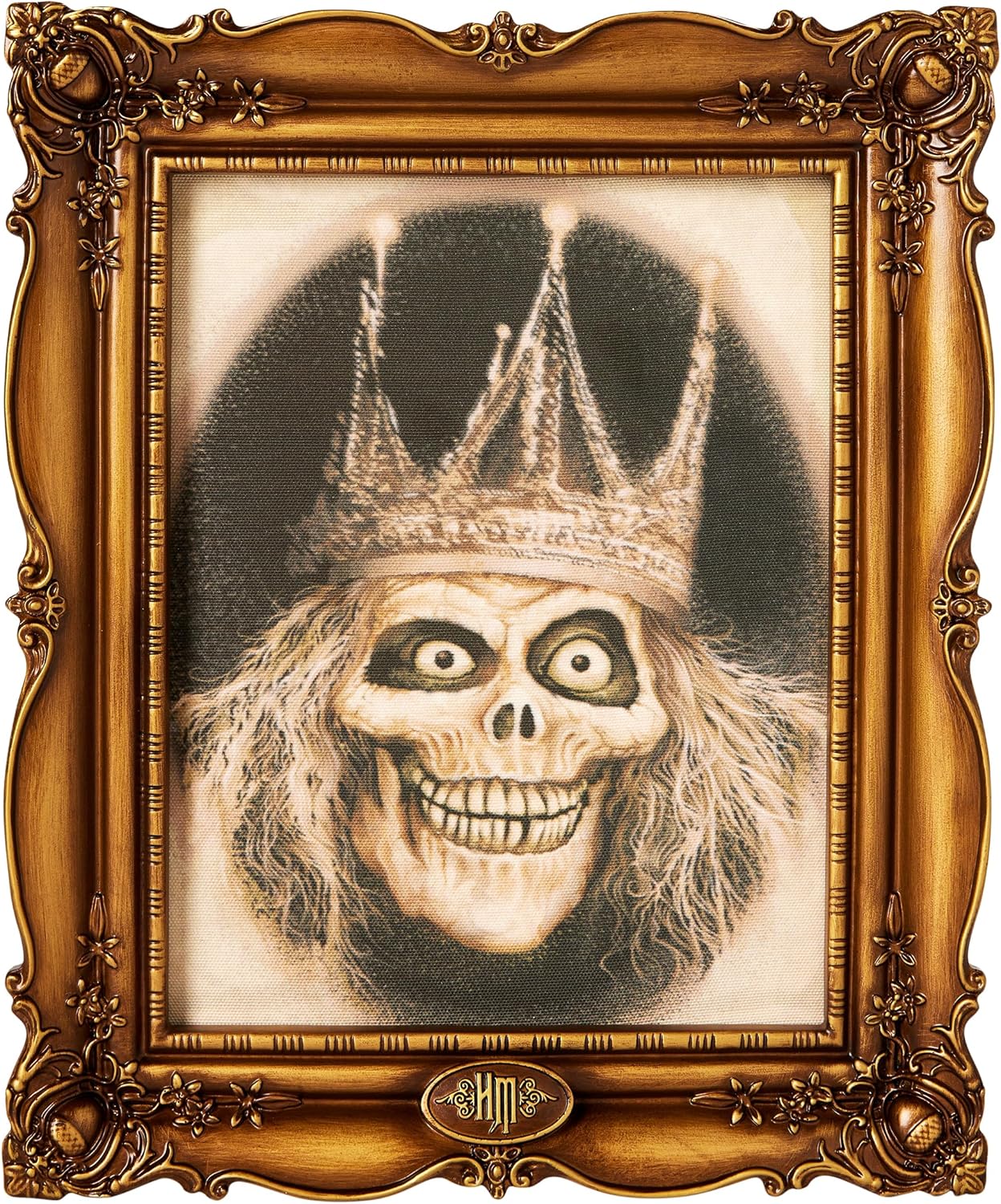 Spirit Halloween Disney's The Haunted Mansion Crowned Ghost Sign | Officially licensed | Home Décor | Horror Décor