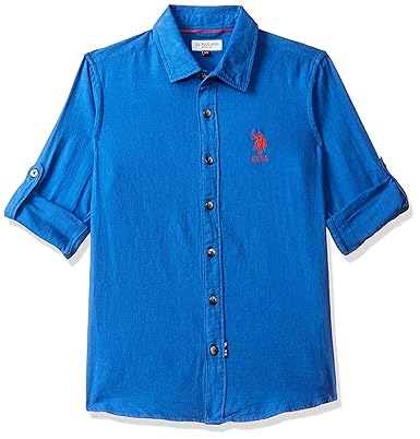 U.S. POLO ASSN. Boys Regular Fit Shirt