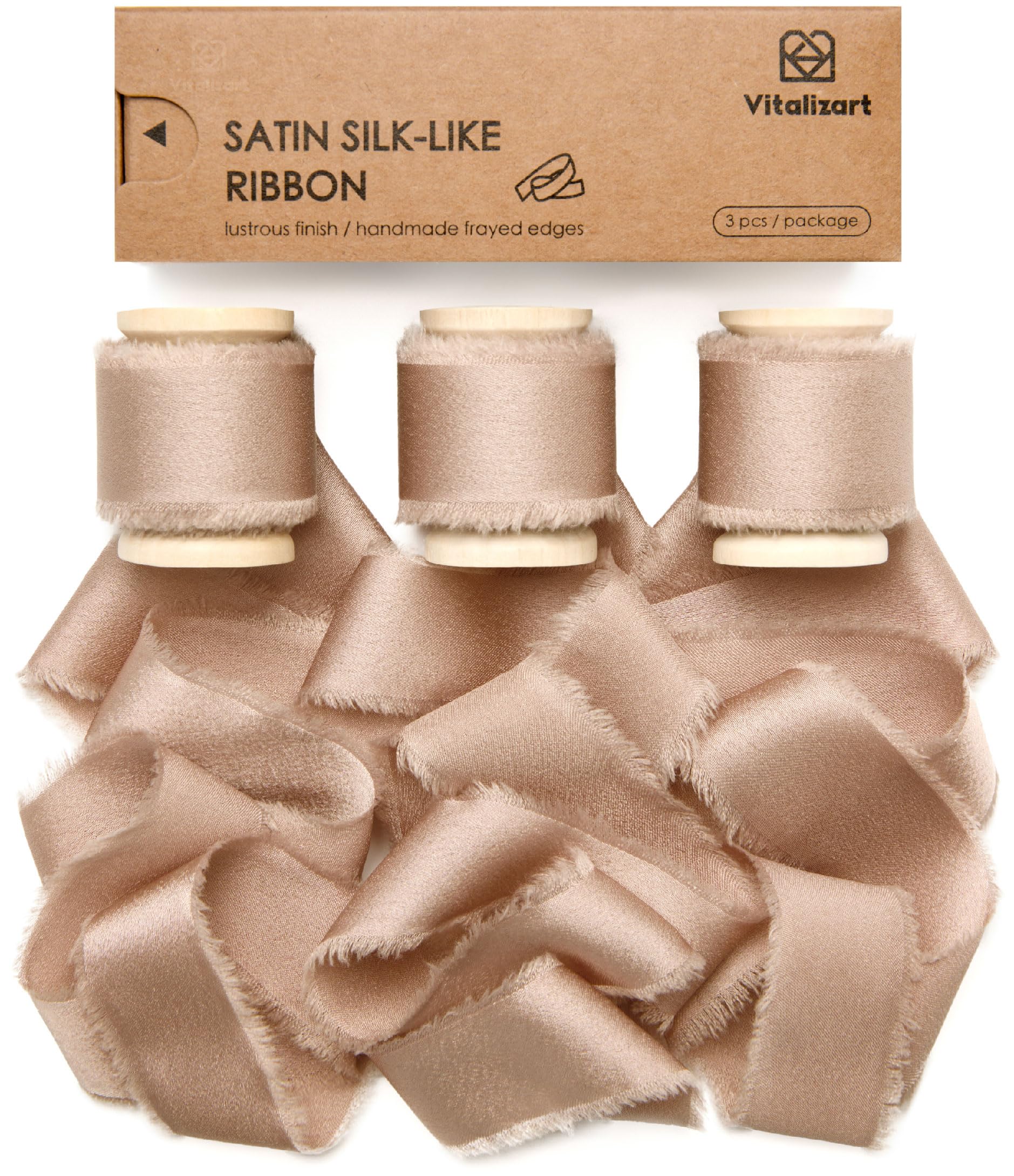 Nastro di raso dorato da 2,5 cm x 22,5 m, nastro in poliestere monofacciale, perfetto per confezioni regalo, bouquet di fiori, decorazioni per