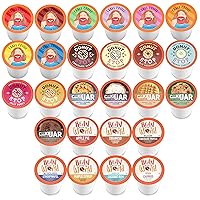 Vista 4 de Coffee Pod Variety Packs Muestra saborizada, surtida, compatible con 2.0 cafeteras K-Cup, paquete variado, 52 unidades (paquete de 1)