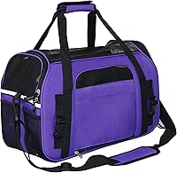 Vista 69 de EliteField Transportador suave para mascotas (aprobado por aerolíneas) Bolsa de viaje para perro, cachorro, gato, de lados suaves