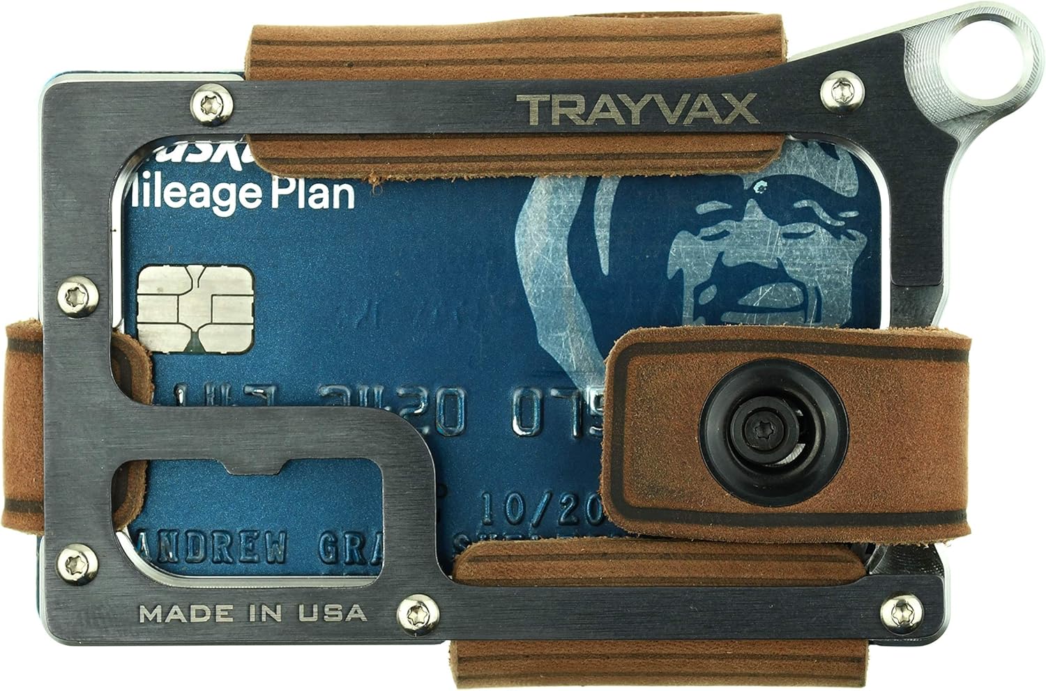 Trayvax Contour Wallet, RFID Front Pocket Money and Credit Card Holder, Minimalist