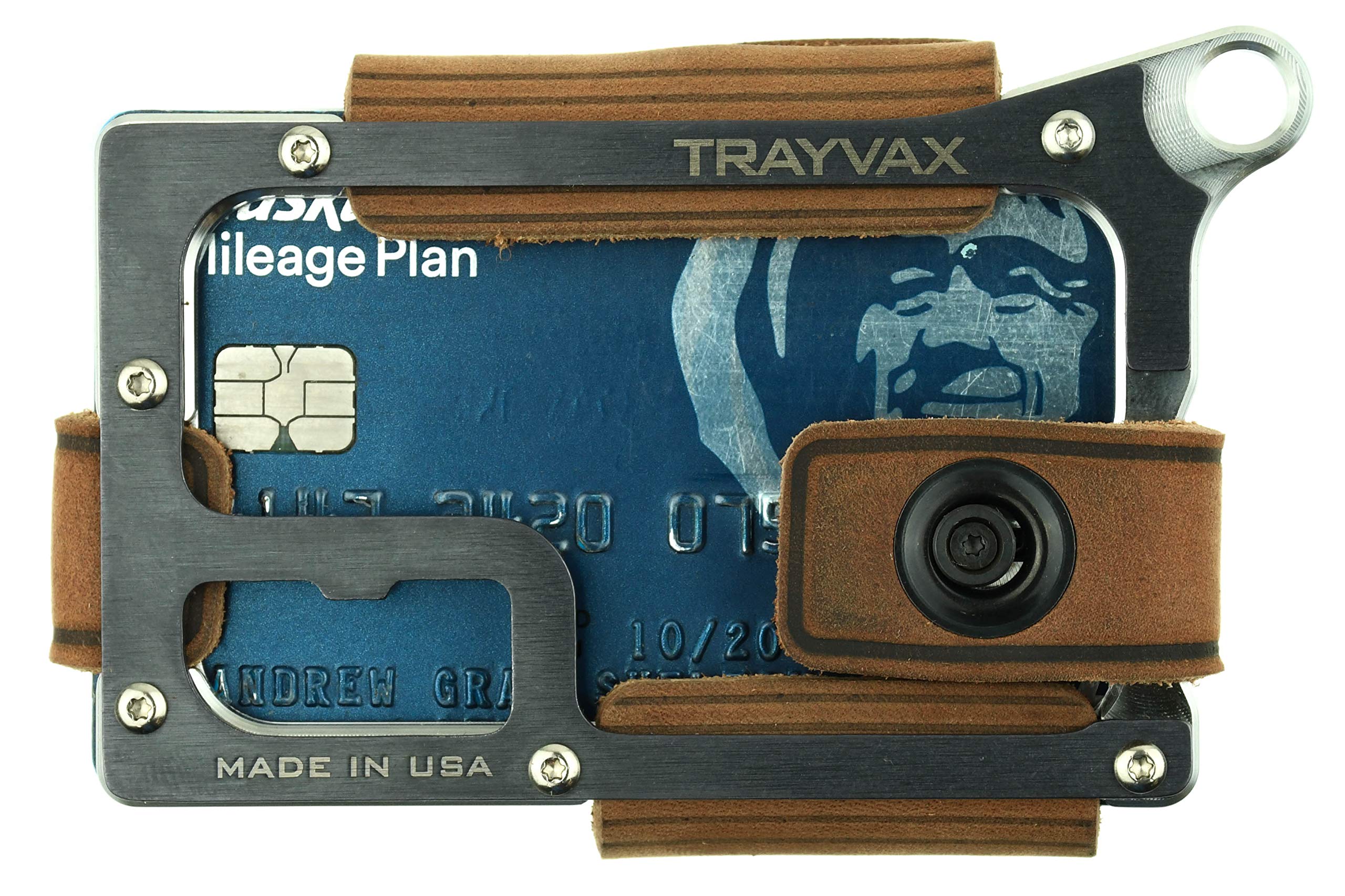 Contour Minimalist Wallet Tactical Armor Steel Front Pocket RFID