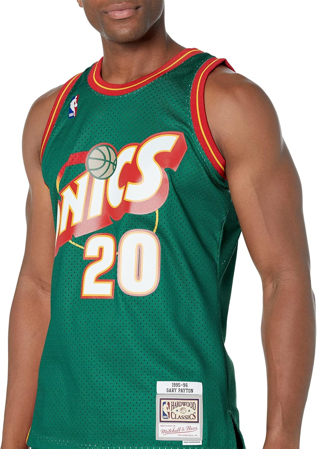 Mitchell & Ness Jersey - Seattle Sonics Payton 20 - Green - SMJYGS18210