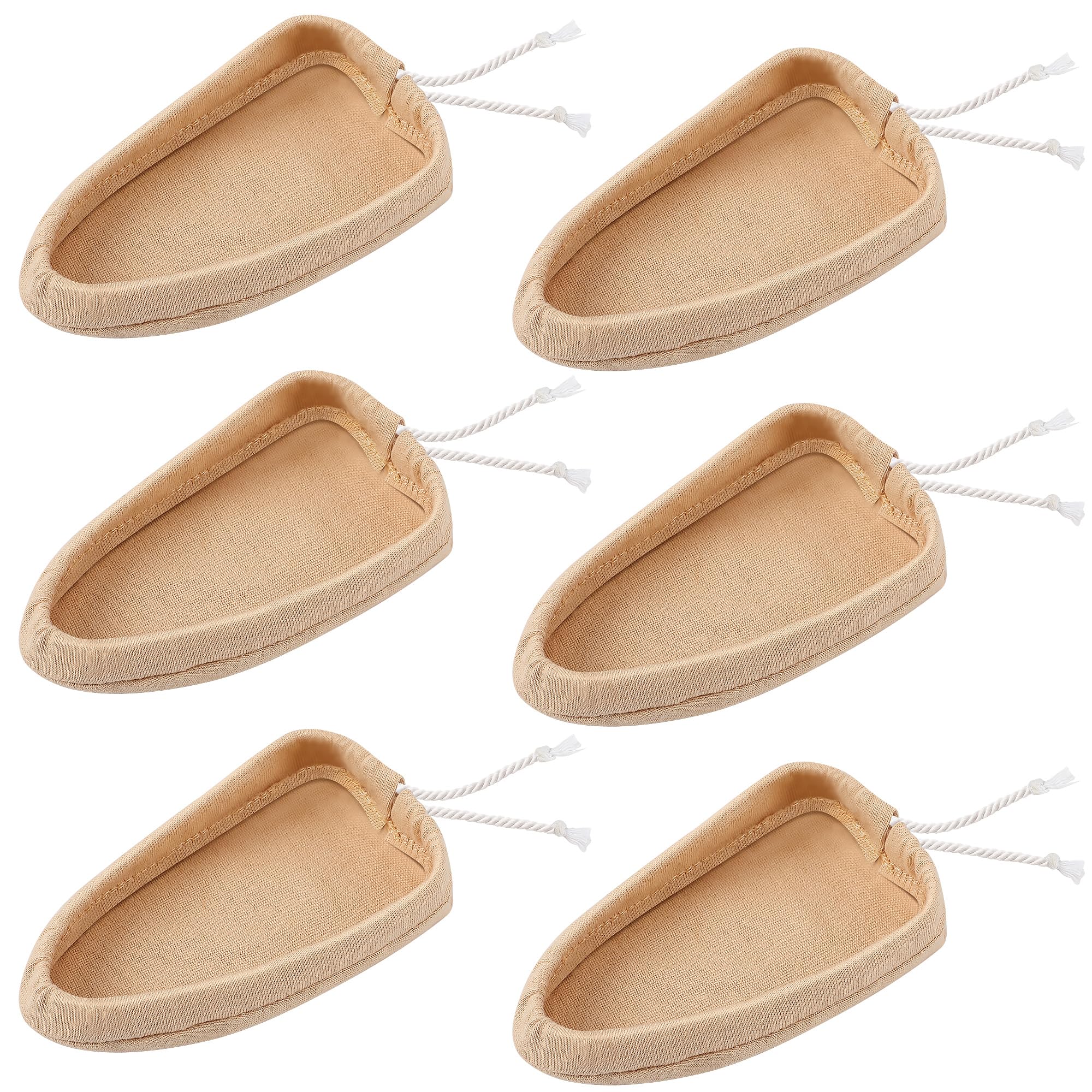 Dreyoo 6 Pack Edge Banding Iron Sock, Cotton Sock for Sealing Iron, Cotton Socks for Edge Banding, Heat Resistant, Secure Fit and More Protection