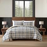Eddie Bauer Port Gamble Duvet Cover Set Full/Queen Blue